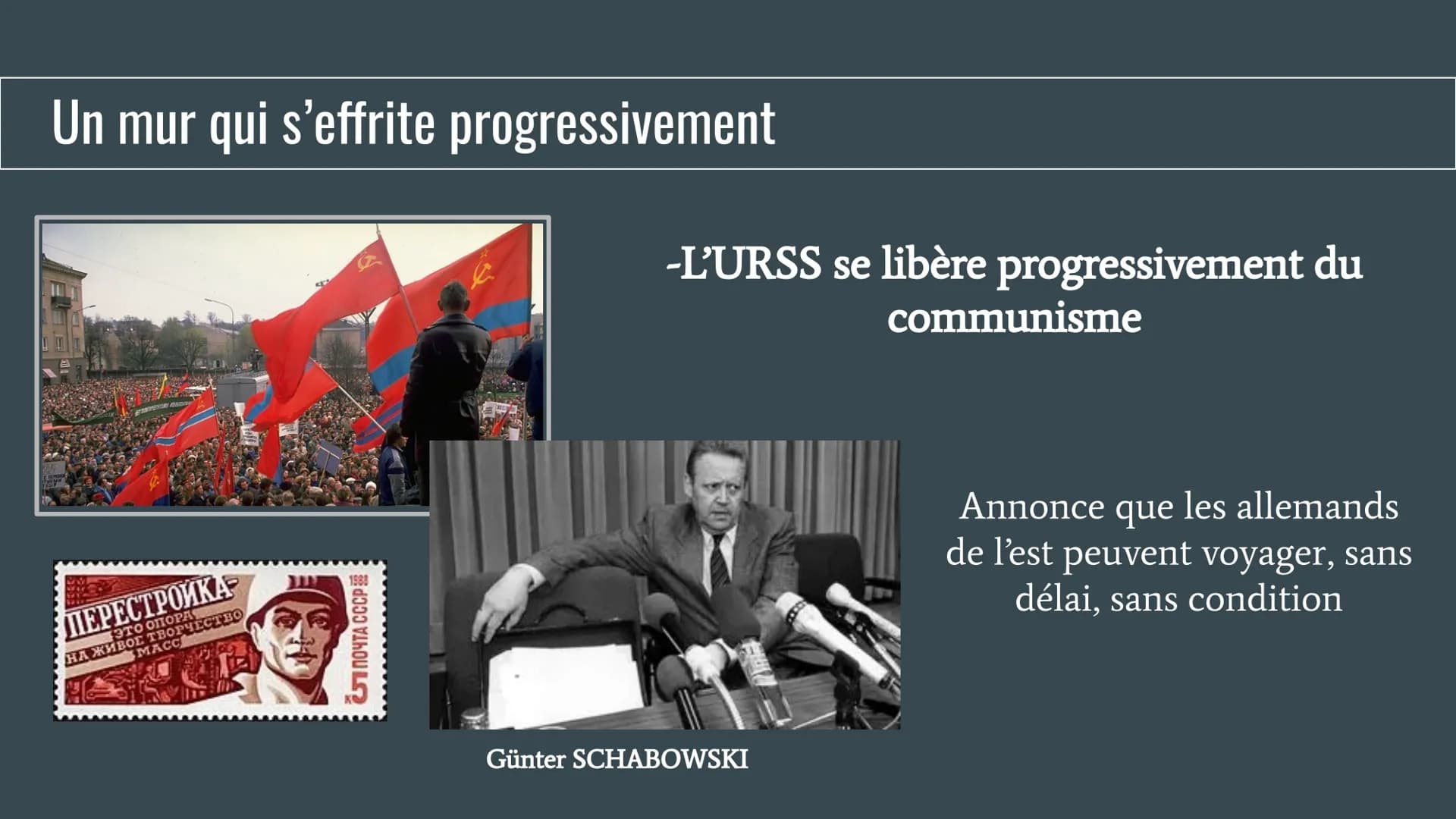 # Diapo 1
## Plan
# DIAPO N°2
## QUAND ET POURQUOI CE MUR?
Au lendemain de la seconde guerre mondiale, l'Allemagne et sa capitale sont divis