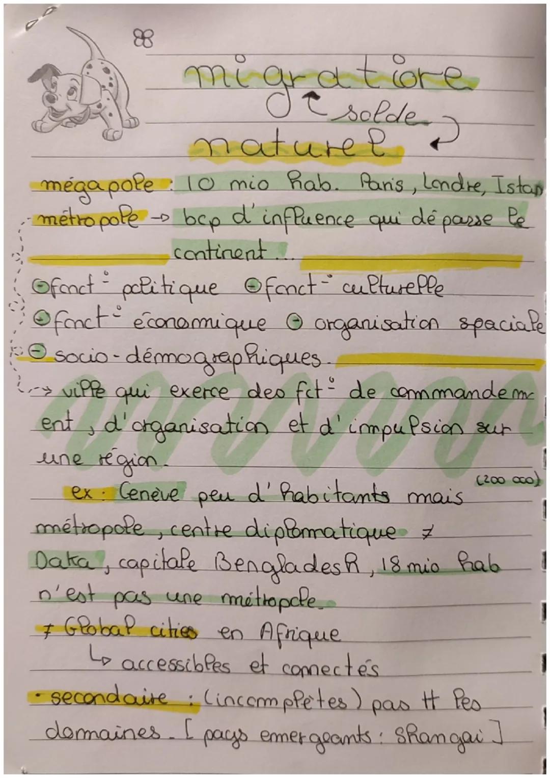 Gergrepre
ville: espace bâti caractérisé par une
forte densité de population et
d'activités. #campagne
effe est centre avec des fonct: Piés.