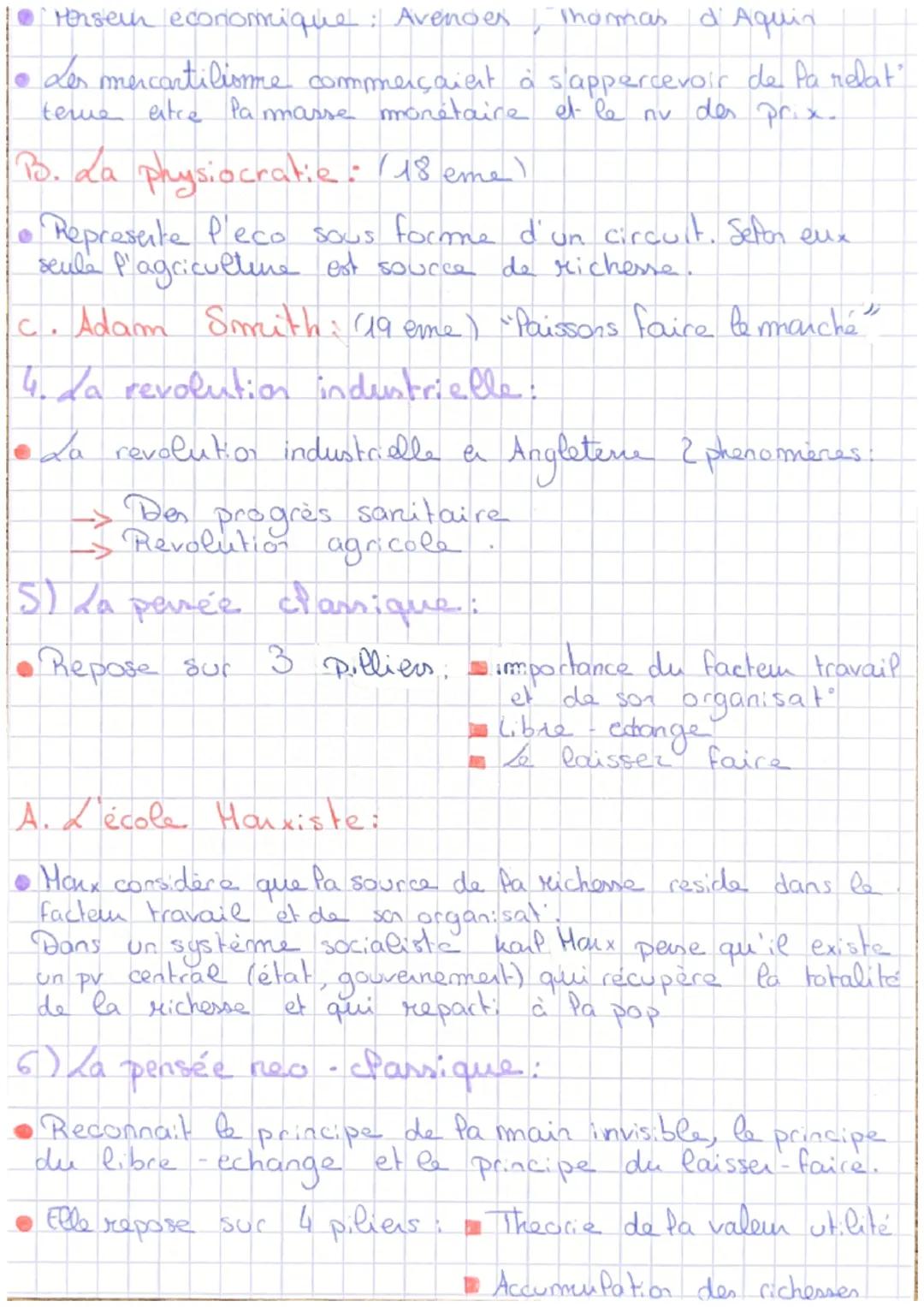 Economie
L'analyse économique
Chap 1
1) La science économique :
• d'economie est une science social qui a pour objet de
s'interesser au rap