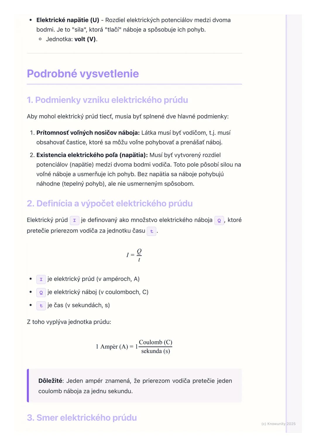# Elektrický prúd
Prehľad/Úvod
Elektrický prúd je jeden zo základných pojmov vo fyzike a v elektrotechnike.
Stretávame sa s ním každý deň