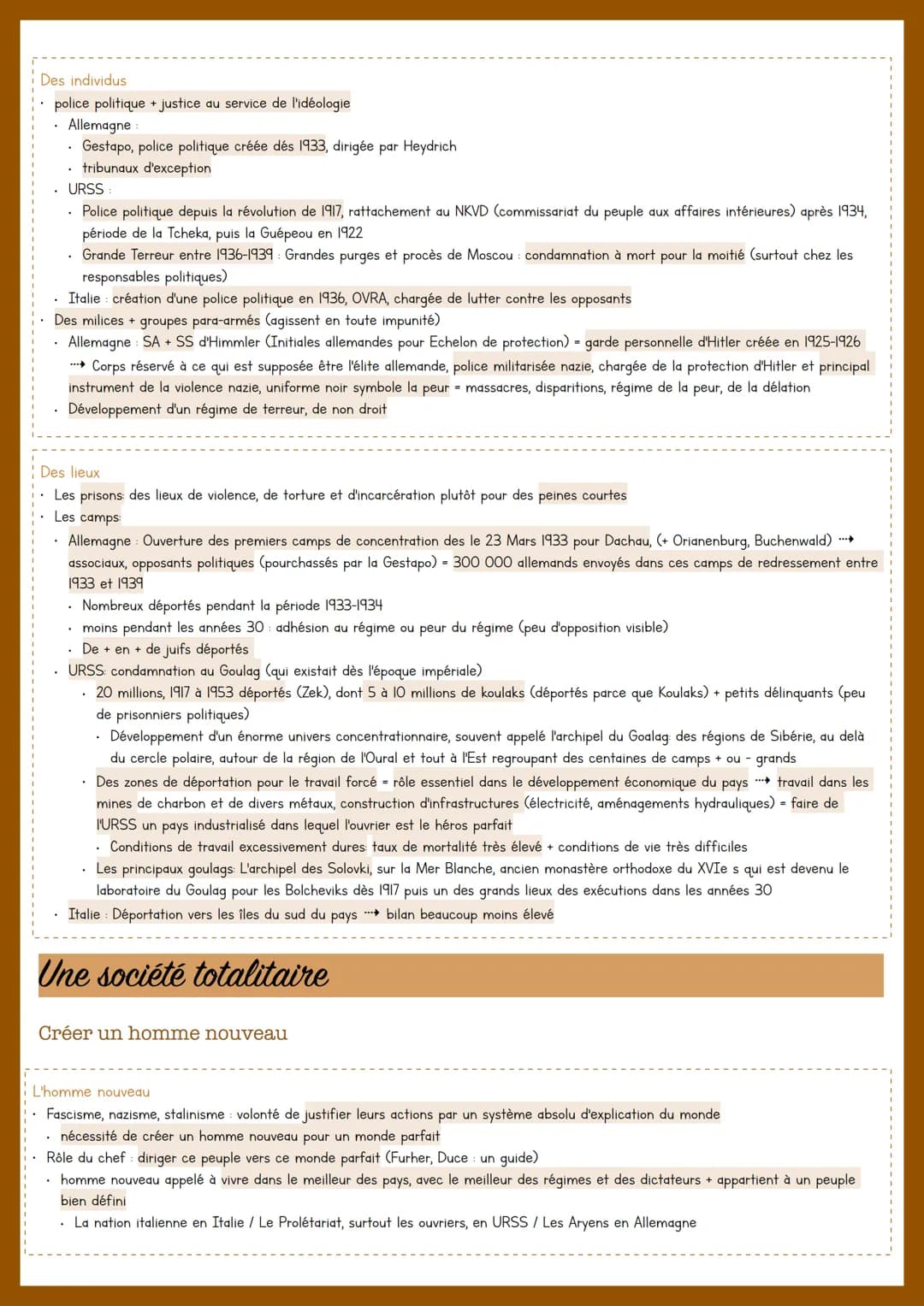 # CHAPITRE 2: LES RÉGIMES TOTALITAIRES DE L'ENTRE-DEUX-GUERRES
## les regimes totalitaires
### Points communs et spécificités
### La consoli