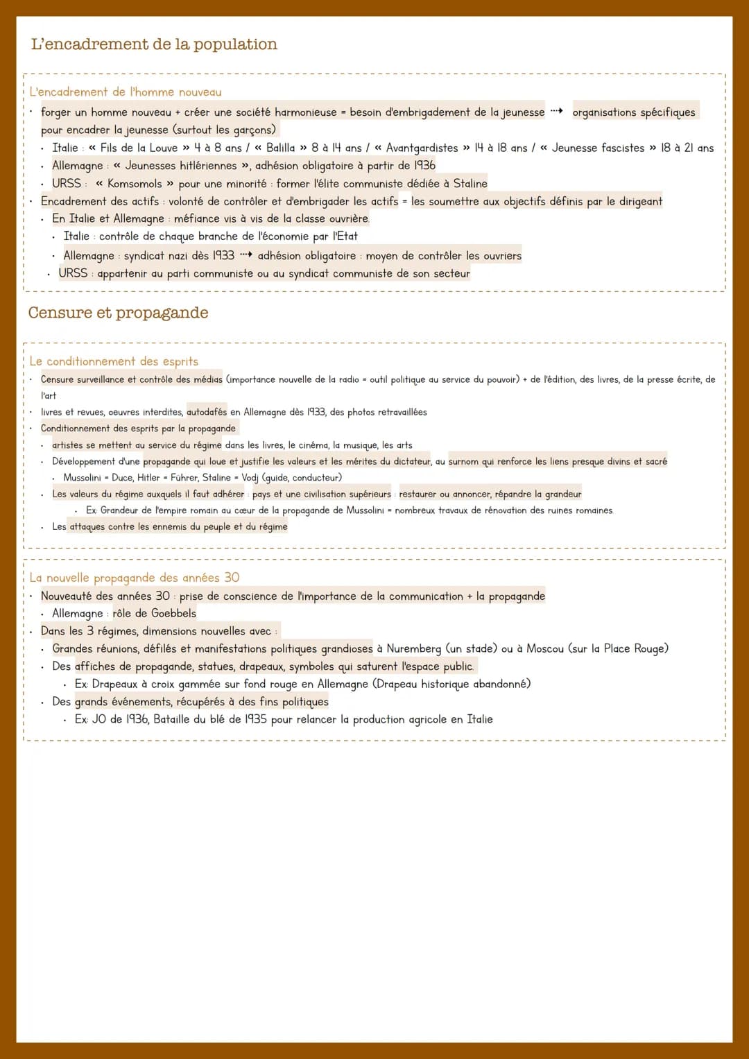 # CHAPITRE 2: LES RÉGIMES TOTALITAIRES DE L'ENTRE-DEUX-GUERRES
## les regimes totalitaires
### Points communs et spécificités
### La consoli