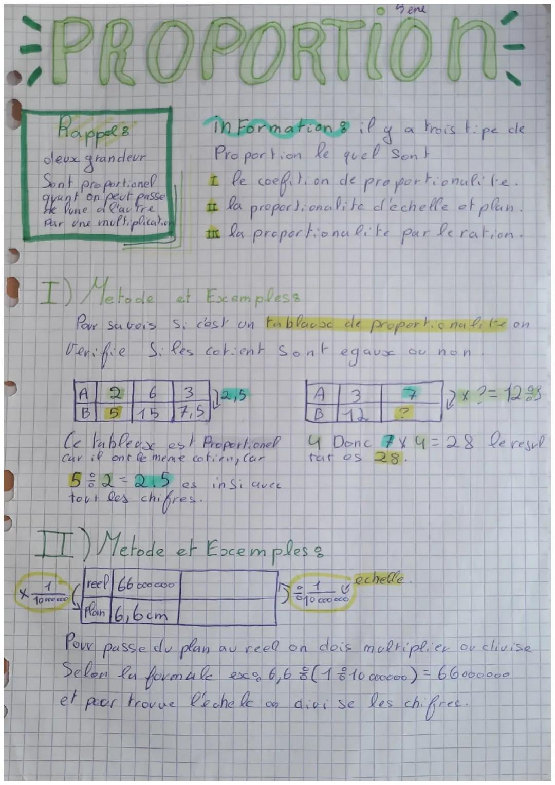 # PROPORTION
D
8
Rapped &
deux grandeur
Son't proportionel
unt on peut passe
He fine a l'av tre
Par une multiplication
in Formation & il