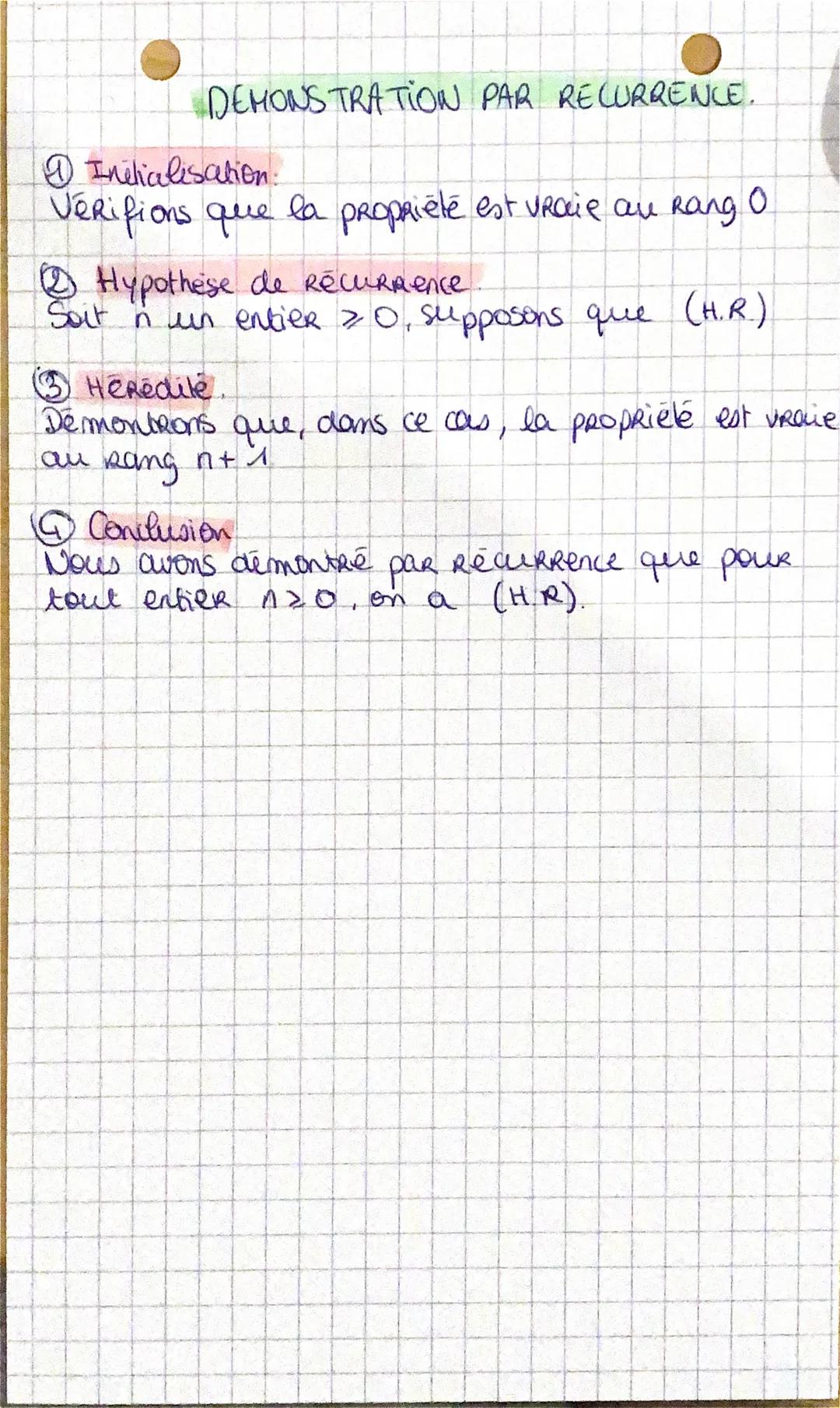 SUITES NUMERIQUES
ARITHMETIQUE
U₁+₁ = un tr
pouR n = 1:1 + 2 + ... + n =
GEOMETRIQUE
Un+1 = unx q
- l = llotar
-un = Mp + (n-p)r
18
n (n+1)