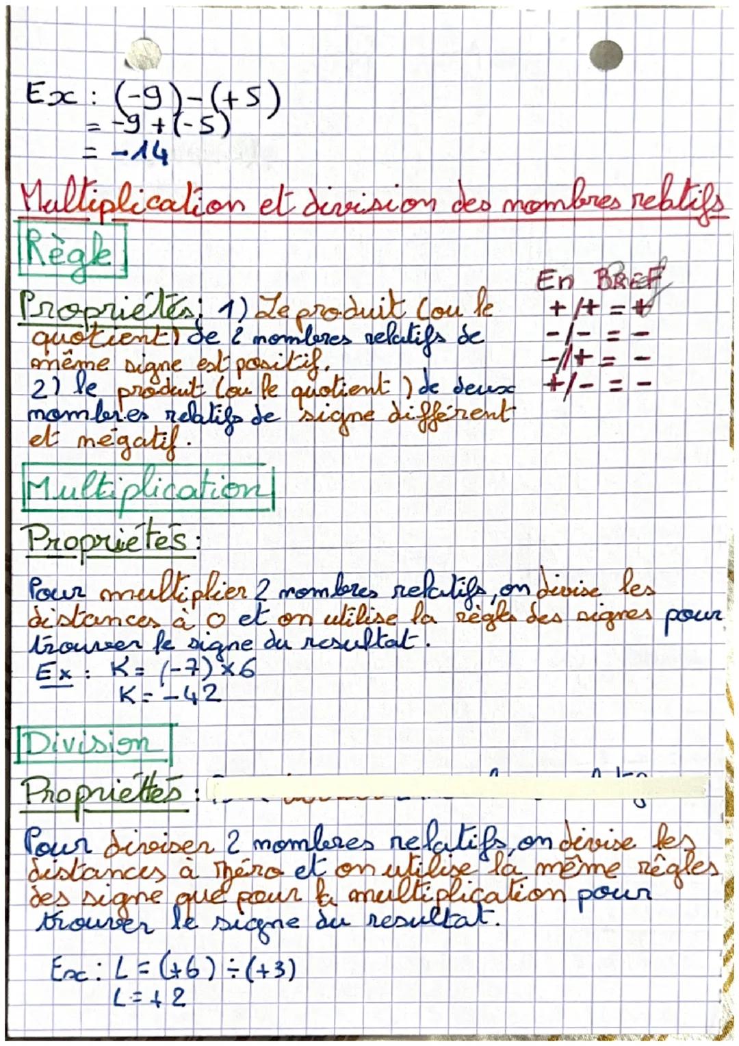 Nombres Relatifs
Additions de nombres relatifs.
Regle nª 1
Pour additionner 2 nombres de même signe:
On garde le signe commun
On ajoute les