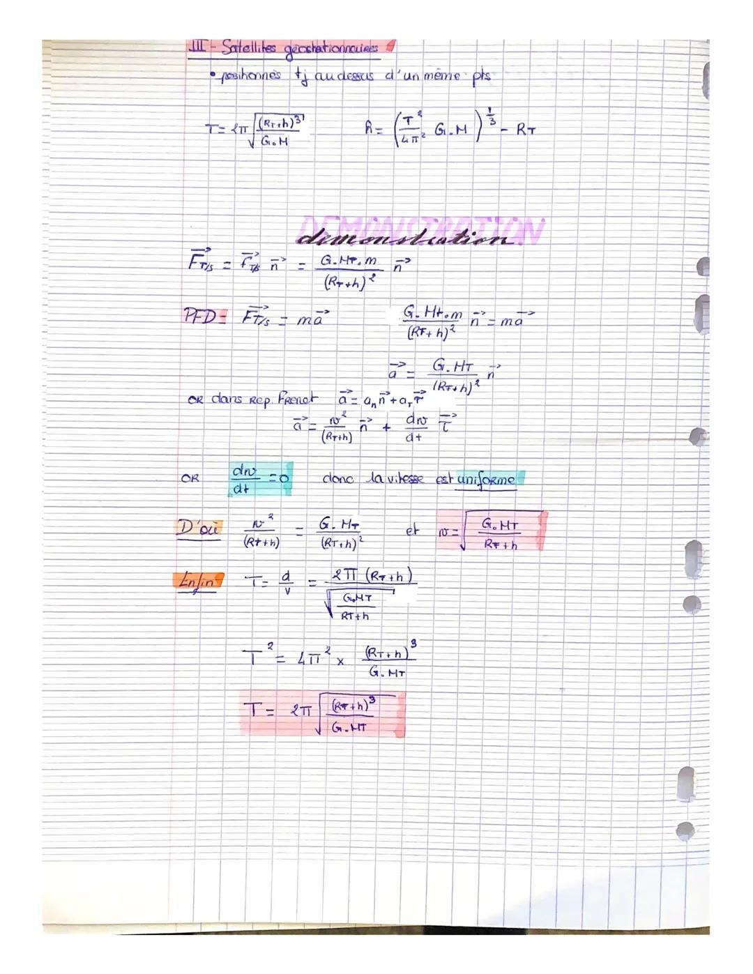 physique
CHAPITRE 13 = mowerment clans un champs de gravitation
I-Lois de KepleR
A-Loi des orbites
•pabile d'une planete ellipse avec
-
P
B-