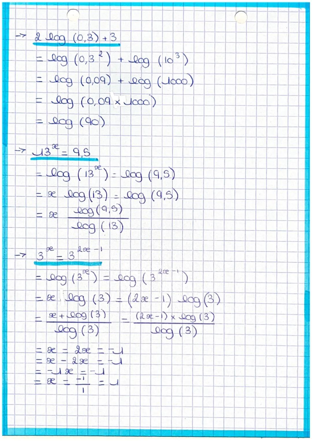 contrôle
matho
logpouthom
• formules.
>a>o, b>0
→log (axb) = log(a) + log (b)
-> lag (am) -
mx log (a)
→log() = log (a) - log (b)
-