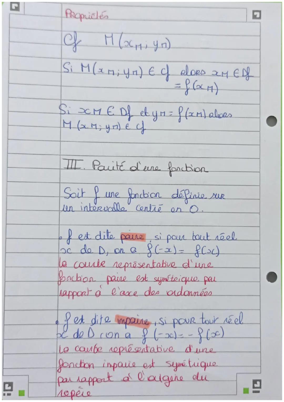 # Maths Généralité sur les fonctions.
I. Vocabulaire des fonctions
$f(x)$ ox
Df = ensemble de definition de to fanction Df
- ensemble TR