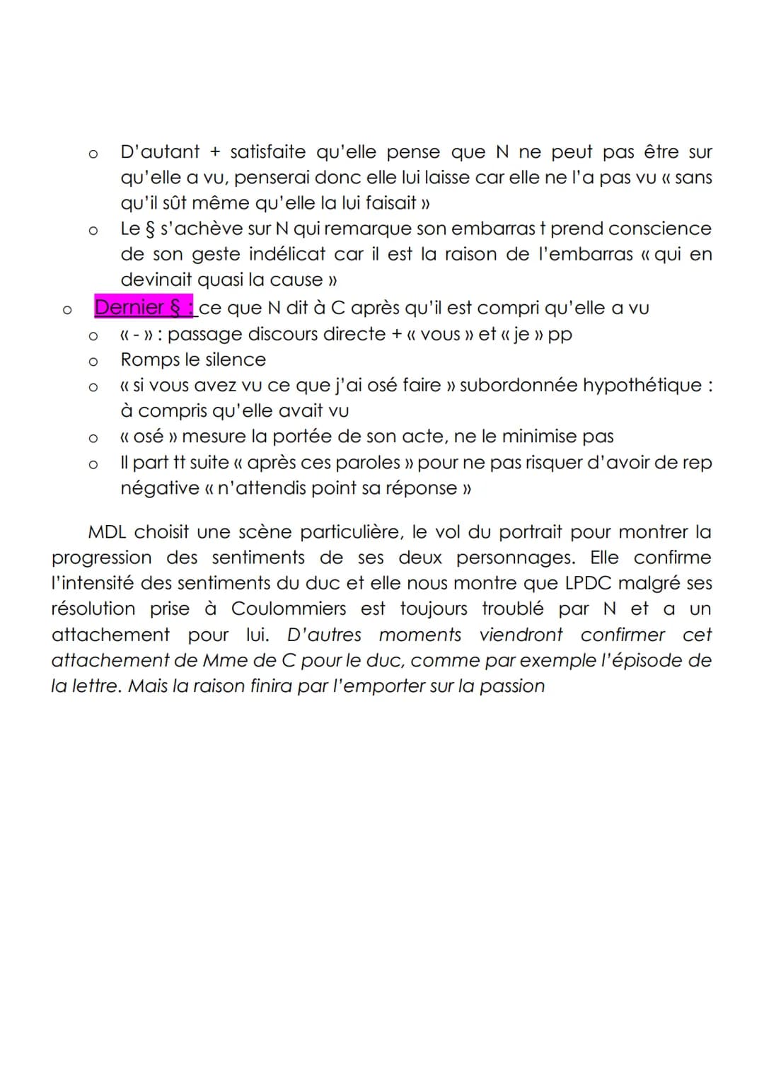 ## Texte n°12: La Princesse de Clèves, Madame de Lafayette, 1678
Ce texte est un extrait du livre La Princesse de Clèves écrit par Madame d