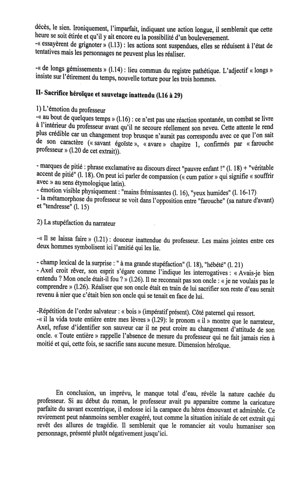 <p>Ce texte est extrait du roman "Voyage au centre de la Terre" écrit par Jules Verne en 1864. Il met en scène l'expédition du professeur L