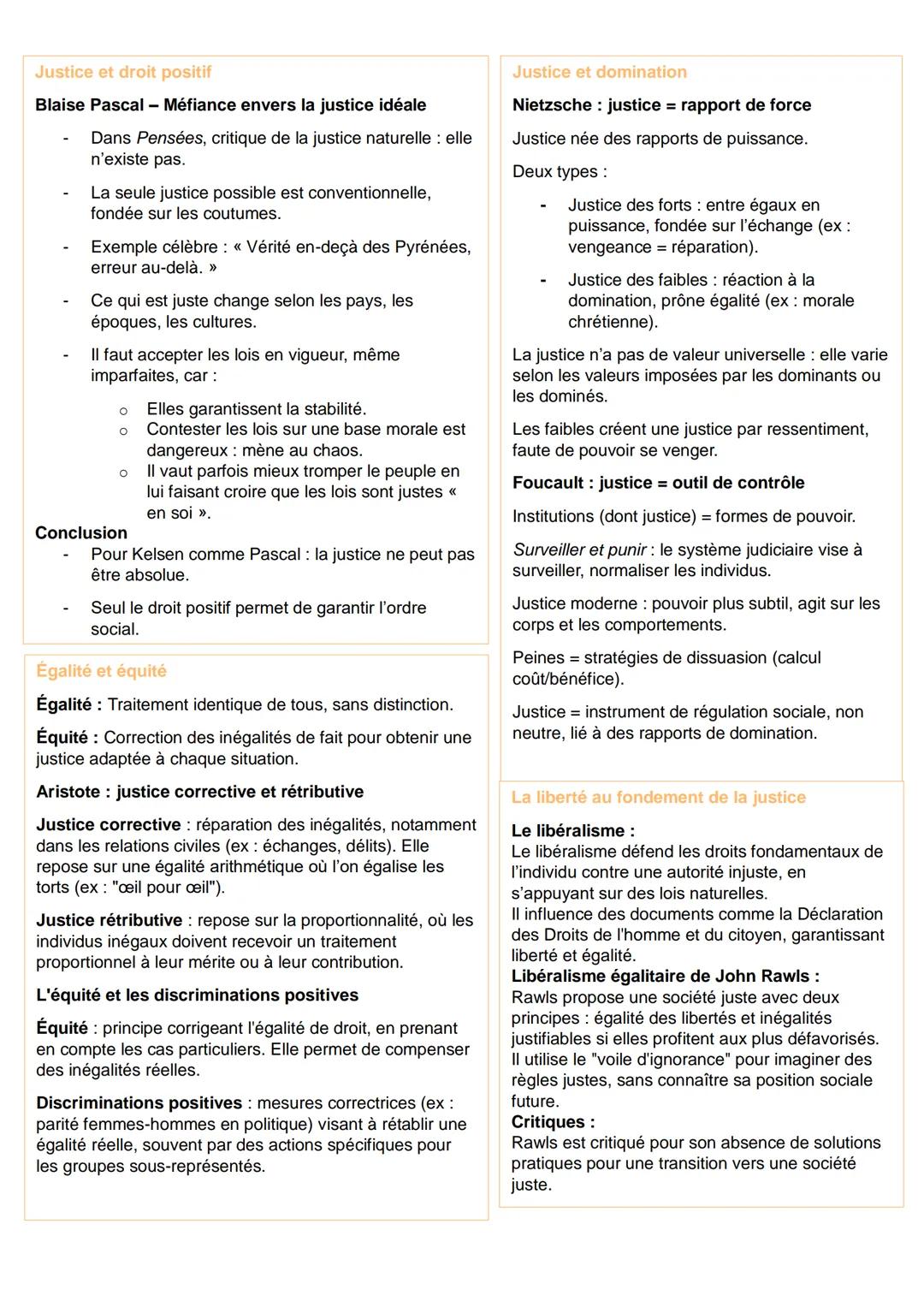 Justice
Etymologie
Vient du latin →
<< justicia >>>
équitable, exact,
sentiment
Définition
La justice comme ordre
Selon Hobbes
Caractère de