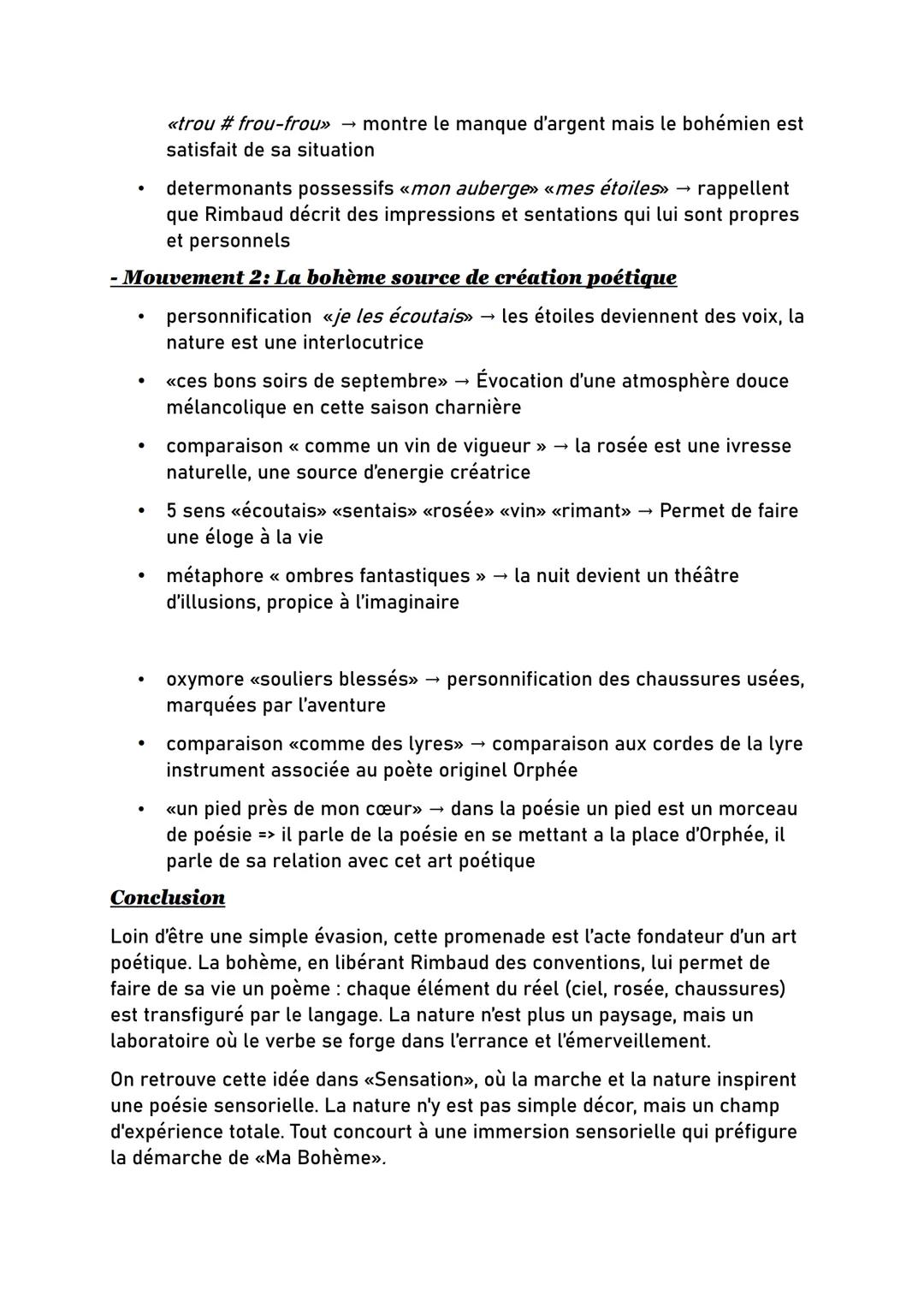 LL15: Ma Bohème
Introduction
Arthur Rimbaud, né en 1854, écrit ses premiers poèmes à 16 ans, il compose
un ensemble de 22 poèmes. Cette même