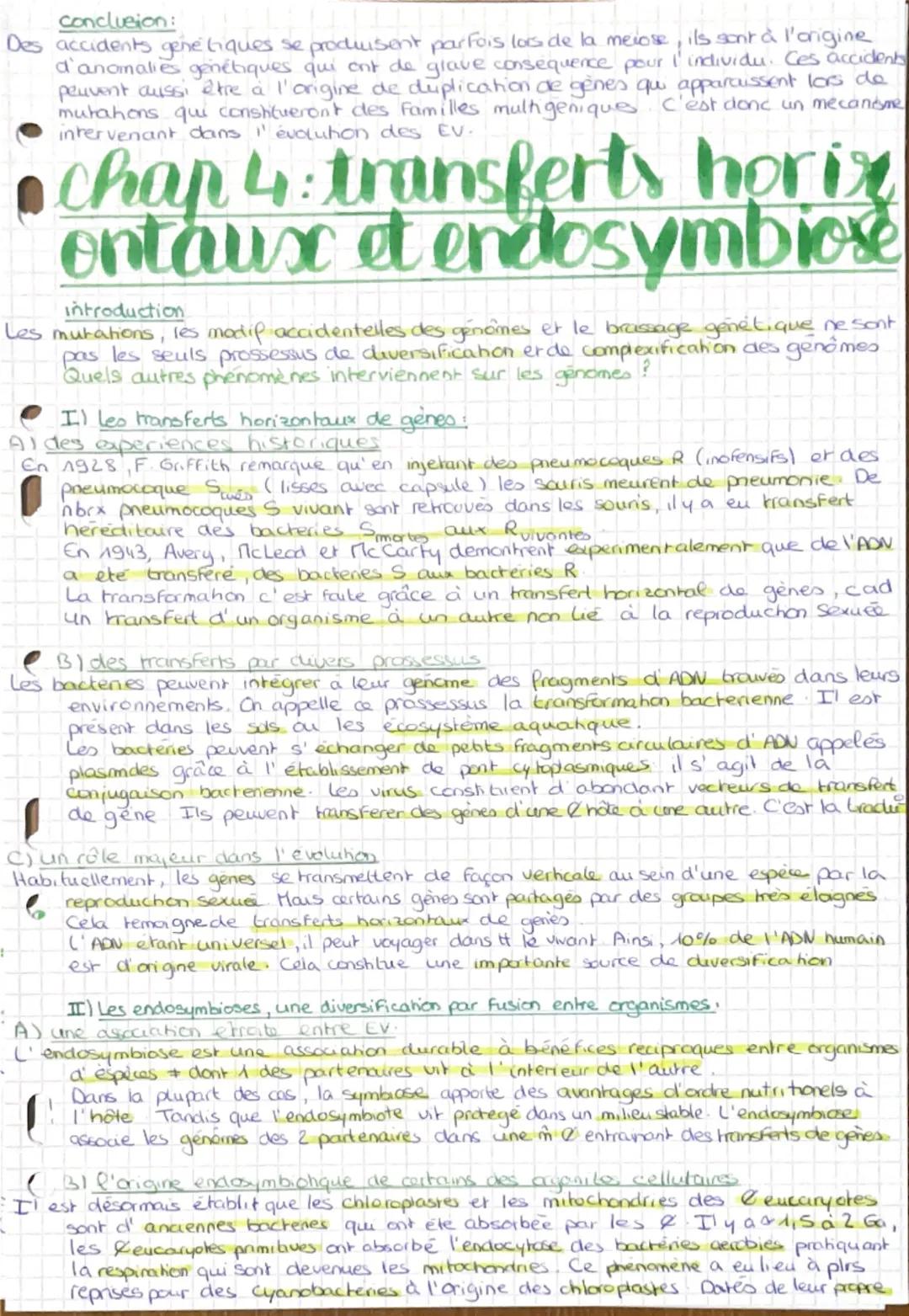 1ERE PARTIE GÉNÉTIQUE ETEVO
introduction!
Les mécanismes gemetiques qui reagissent le monde vivant jouent um grand
role dans l' evolution Le