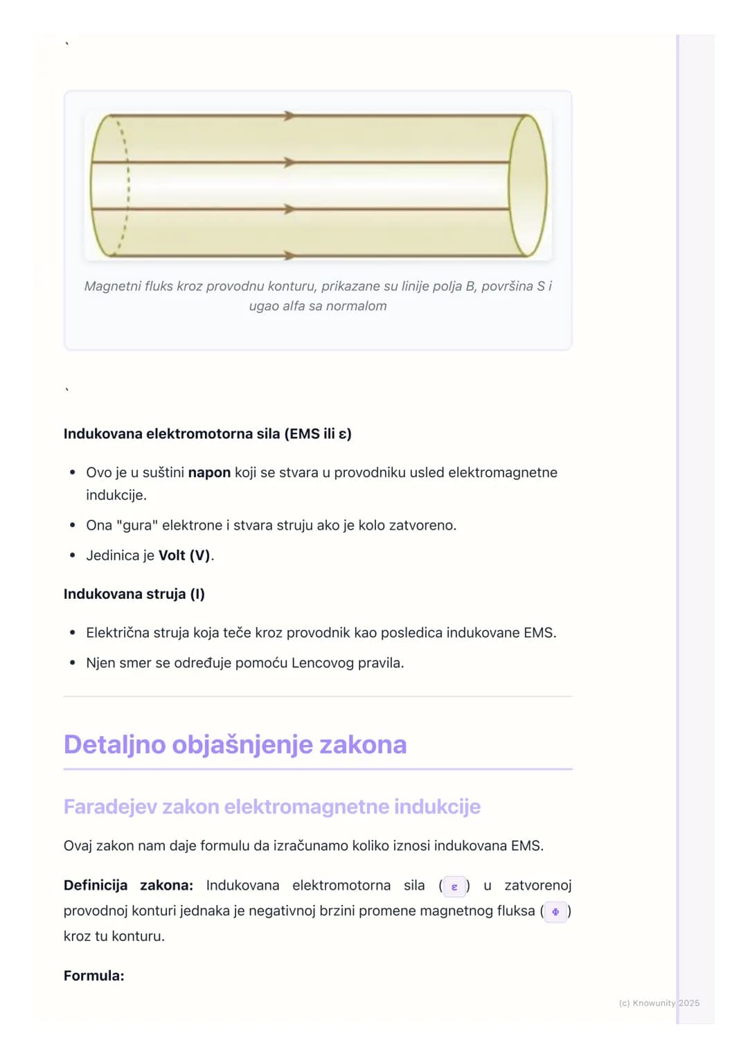 # Elektromagnetna Indukcija i
Faradejev Zakon
Uvod u elektromagnetnu indukciju
Ovo je pojava gde se stvara električna struja u provodniku