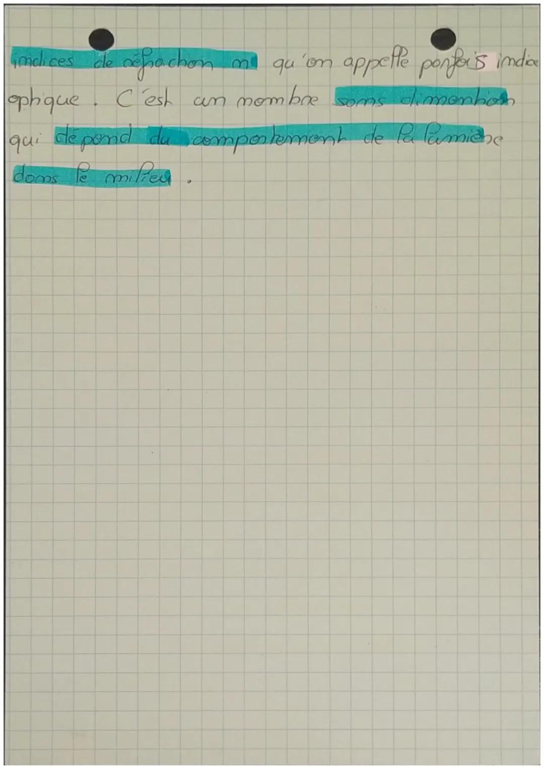Physique
# REFLEXION ET REFR-
# -ACTION DE LALUMHERE
Le rayon de lumière qui est issa de la sounce
est appelé bayon d'imaccdon't.
Doms
un mi