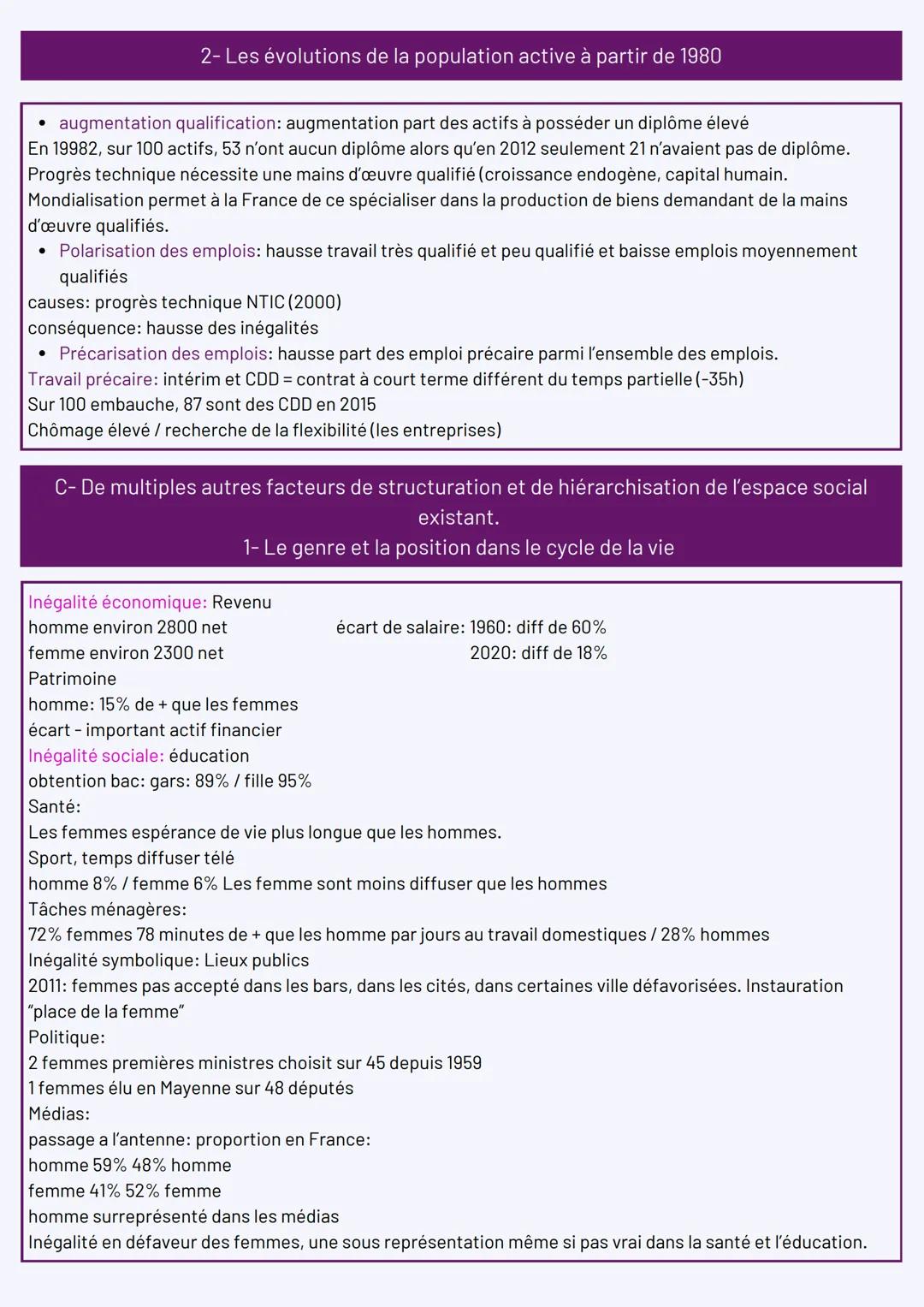 # Fiche de révision: Structure sociale
On va parler de structure, stratification social et d'espace social trois notions équivalentes.
Stru