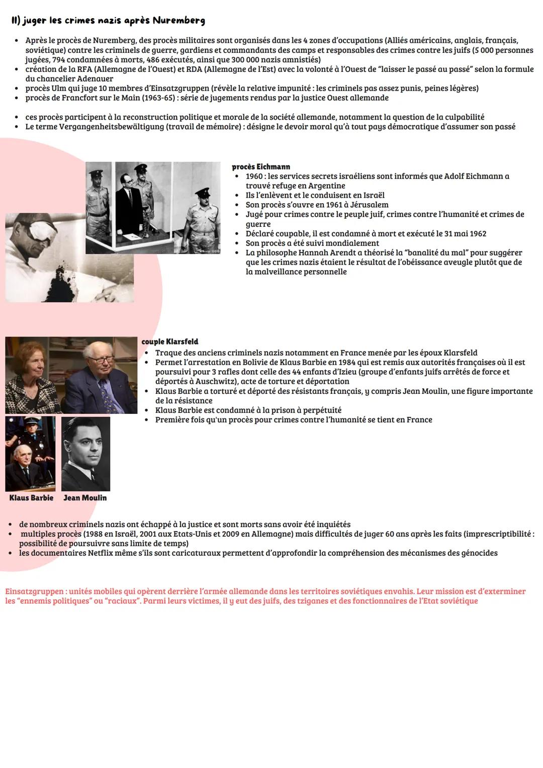 # Thème 4: histoire et mémoires
Chapitre 10: Histoire et Mémoires des conflits
La mémoire et l'histoire sont 2 approches très différentes