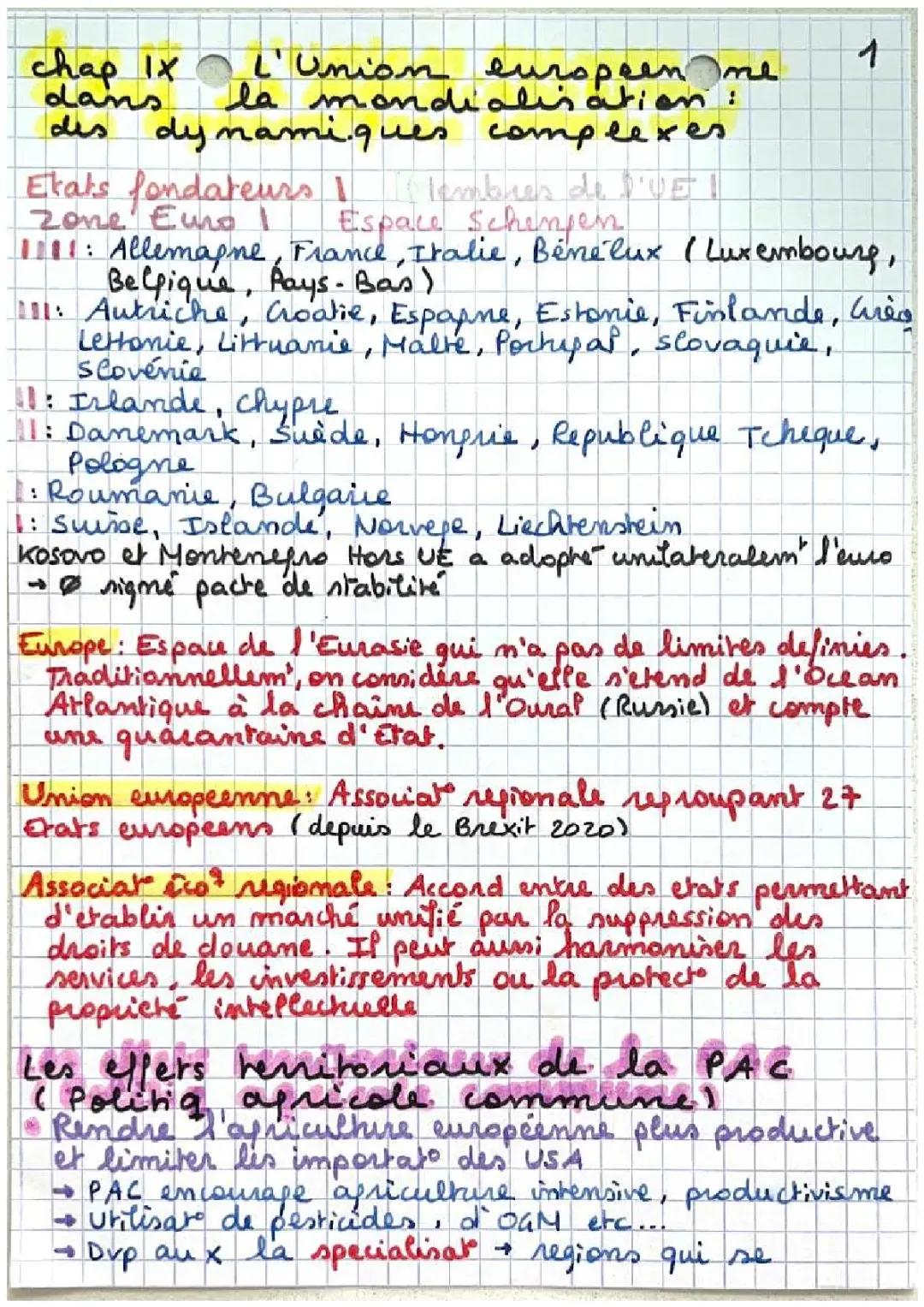 L’Union européenne dans la mondialisation