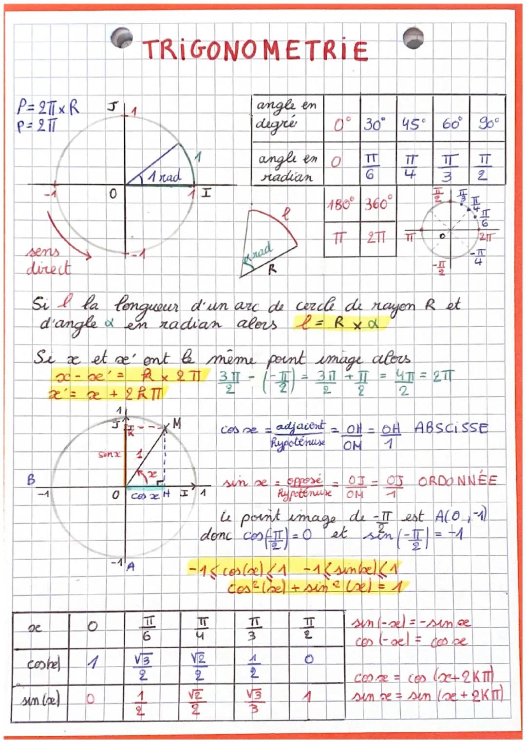 P=2TxR
P=2 TT
sens
direct
B
se
0
ceshel 1
sin (s)
O
be² = ce + 2k T
1
Sonx
TRIGONOMETRIE
H.K
Arad
HV
A
Se x et s' ent le même point image al