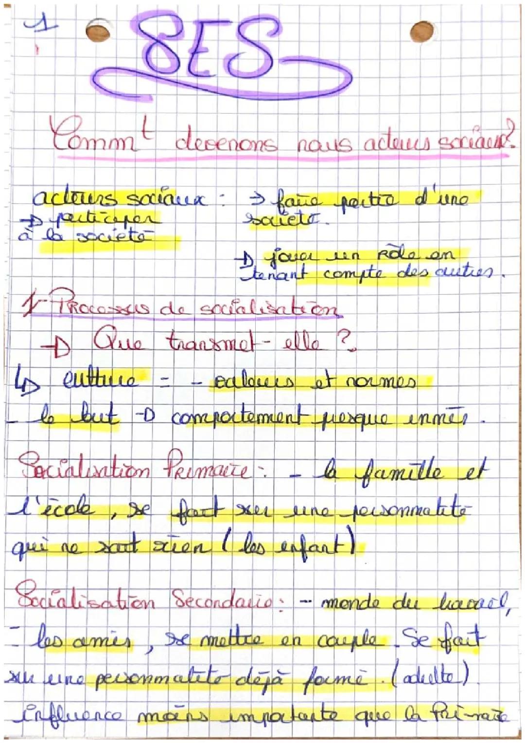 Comment devenons nous acteurs social ?