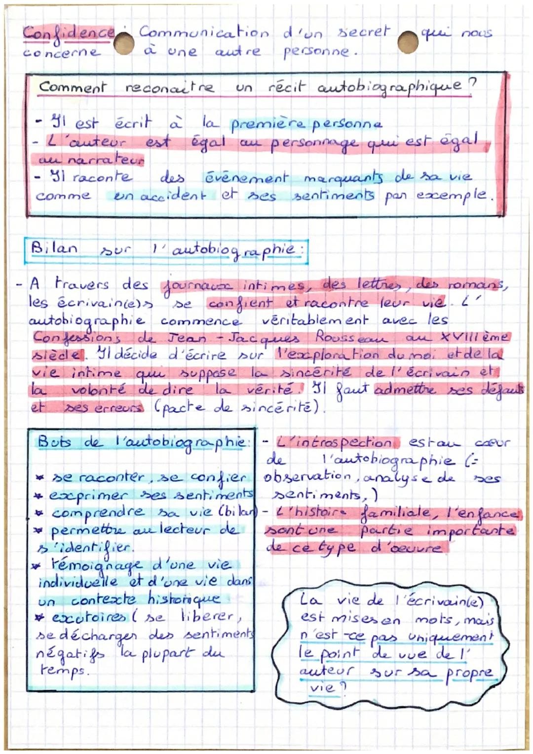 ΣΠΑΝΙΟΛΙΣ
ऊ
-
A
Auto
bio
Autobiographie
| Soi vie
I même
ecrire
Auteur: narrateur
Autrice
=
narratrice,
personnage...
80
aphie
definitions
u