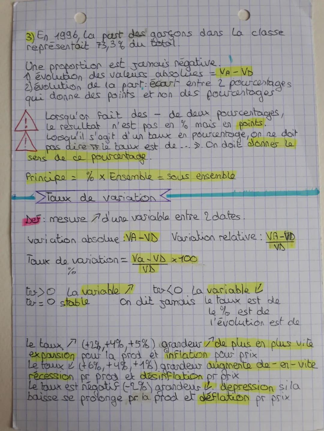 D-SES-
Lecture d'un tableau statistique
Def: Représentation chiffree d'un pheromène selon une
ou plusients variables chacure caractérisée pa