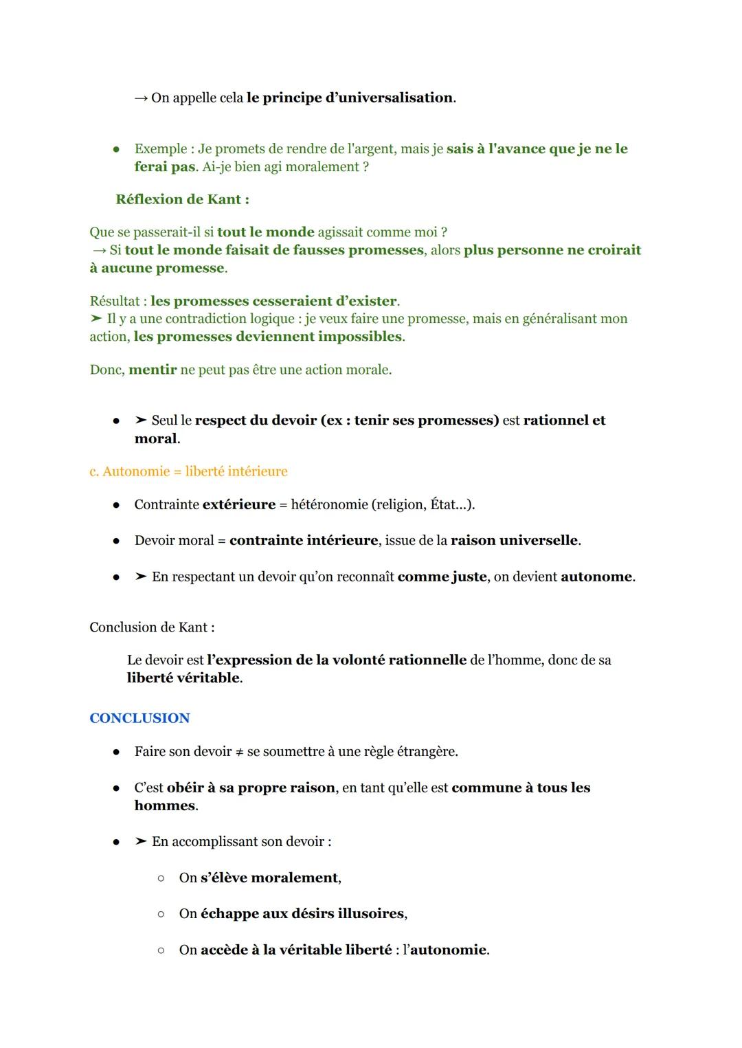 # Le devoir:
(Séquence 5 Partie 2)
## Introduction :
Définir le devoir
* Le devoir : action que l’on doit accomplir en vertu d’une règle