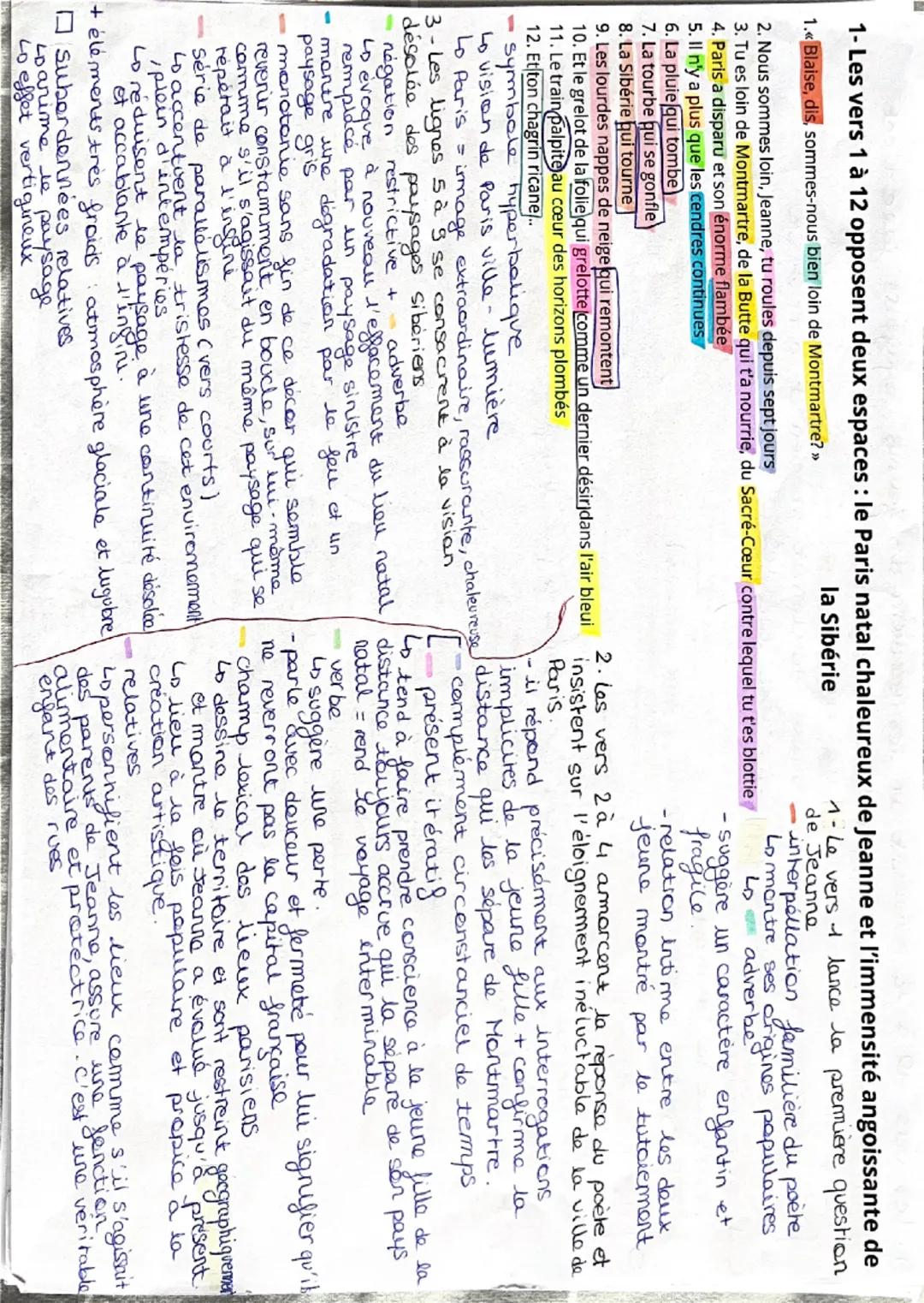 Explication de texte 12:
Introduction
La Prose du transsibérien et de la petite Jehanne de France est un long poème en prose publié en 1913