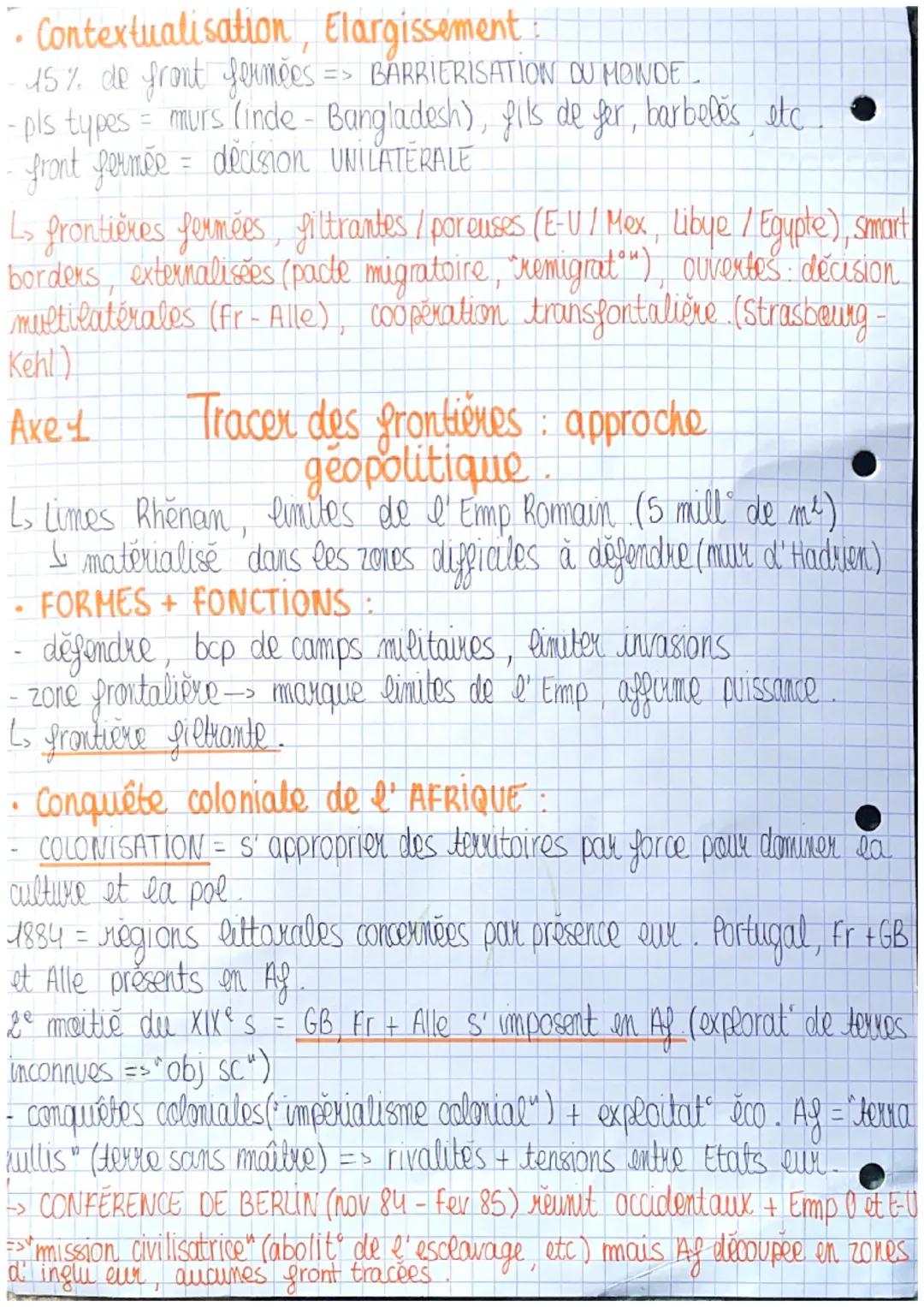 →
HGGSP Les Frontienes (intro + Axe 1)
→FRONTIERE = limite politique entre 2 Etats
origine FRONT = zone de contact entre 2 armées => lion mi
