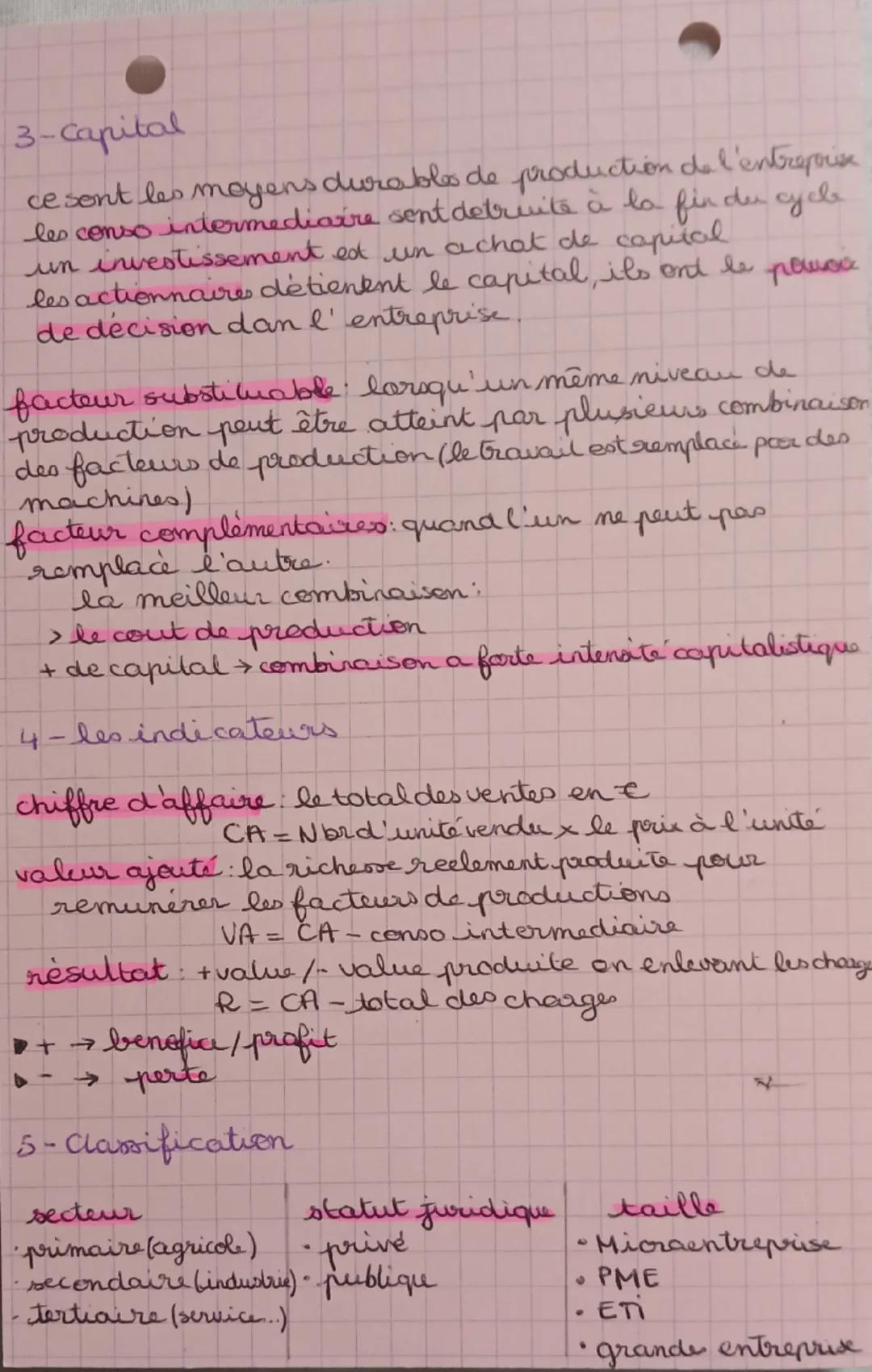 >> la production de richesse et son organisation
1-la diversite des productions et de ses acteurs
• les types de produits.
- biens (materiel