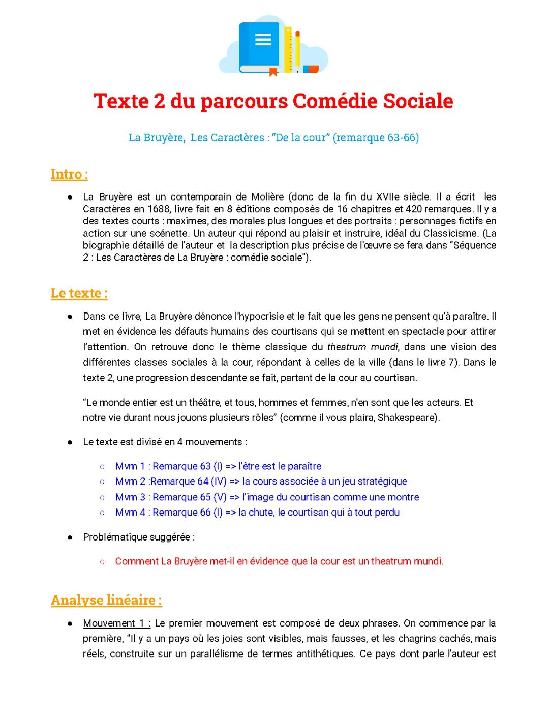 Fiche d'analyse 2.2 (oral du bac)