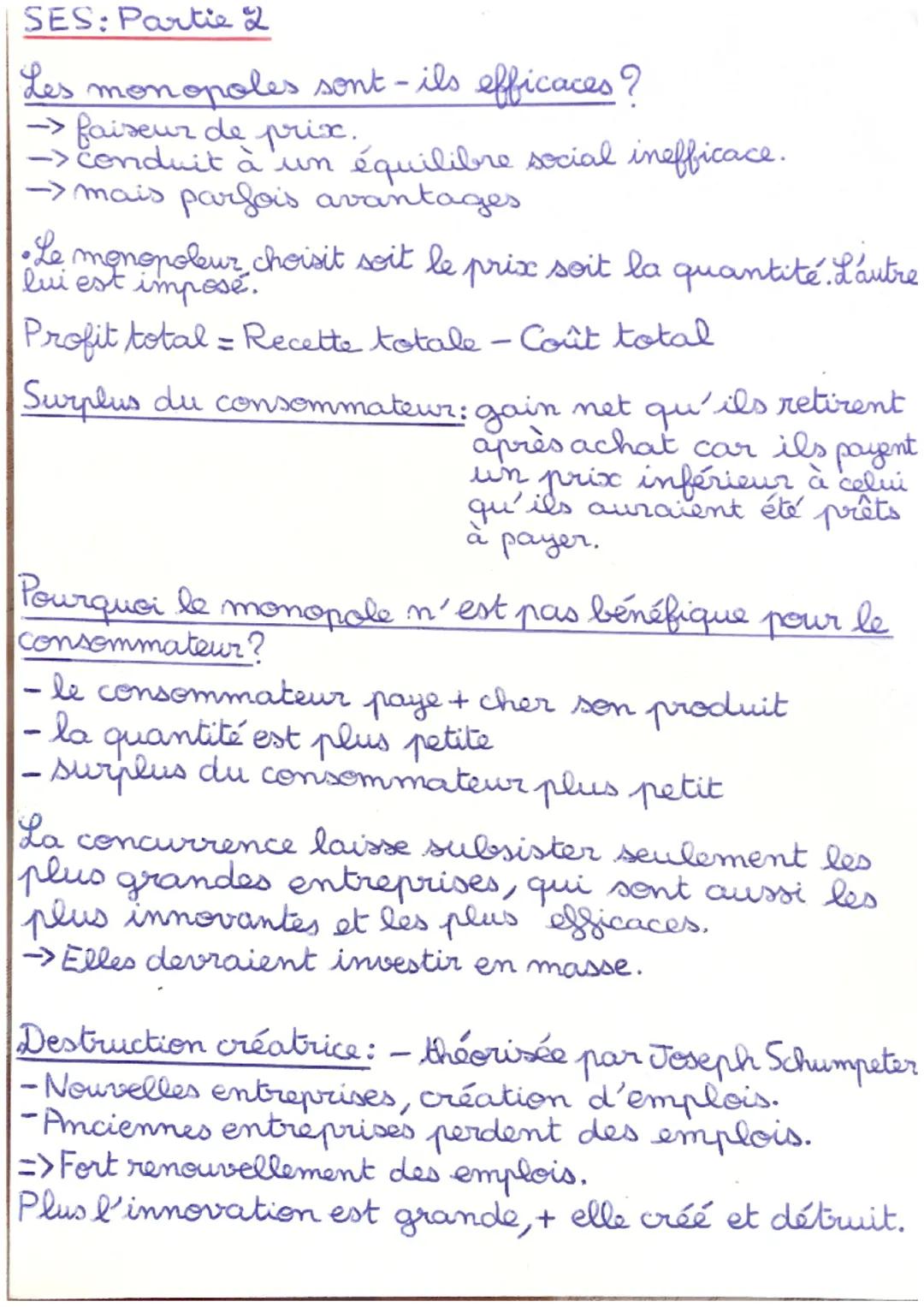 # Chapitre 2: Comment les
marchés imparfaitement
concurrentiels Sonctionnent
- ils ?
A. Les barrières à l'entrée du marché et sa
concentrat