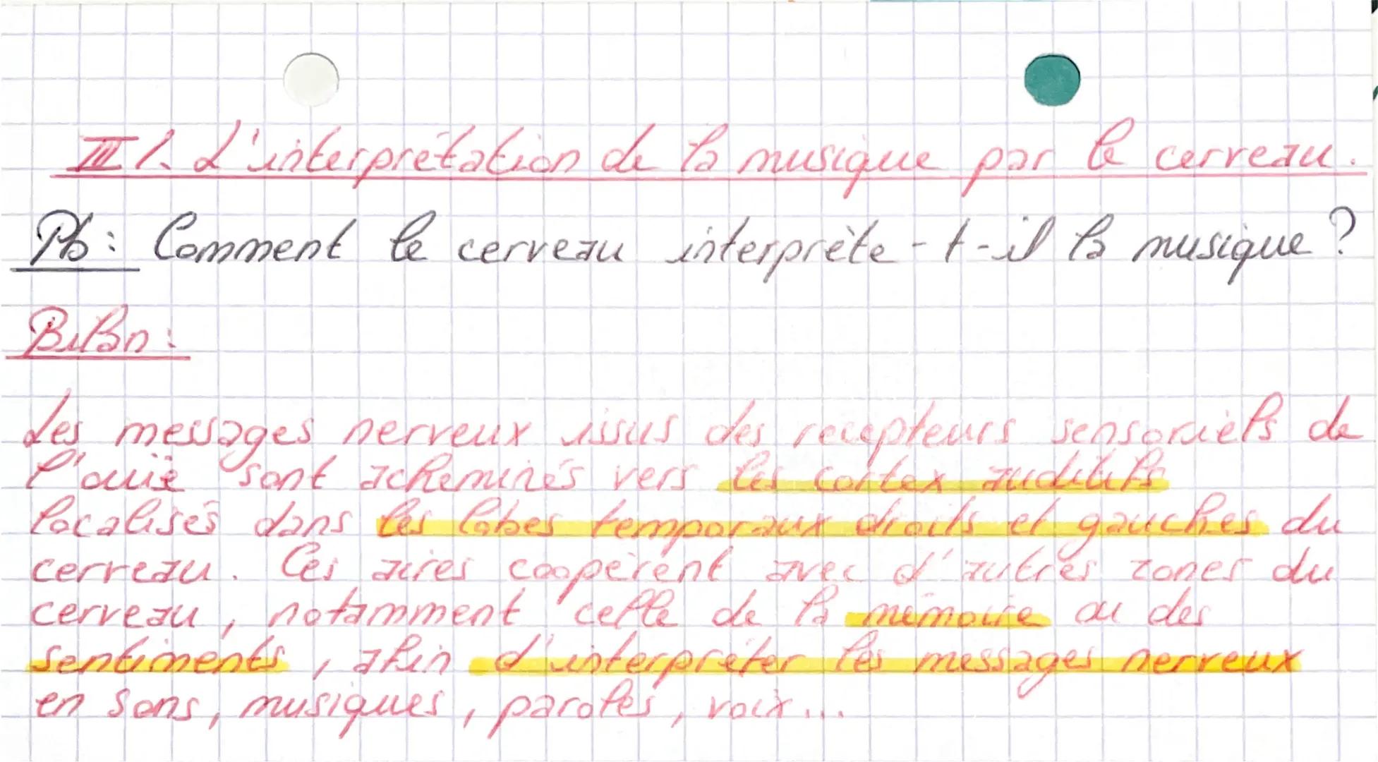 Chap 1 Entendre ß musique •
Burquoi B musique peut être dangereuse
B.
pour
Il La Eransmission des ondes sonores dans l'oreille.
Ph: Comment