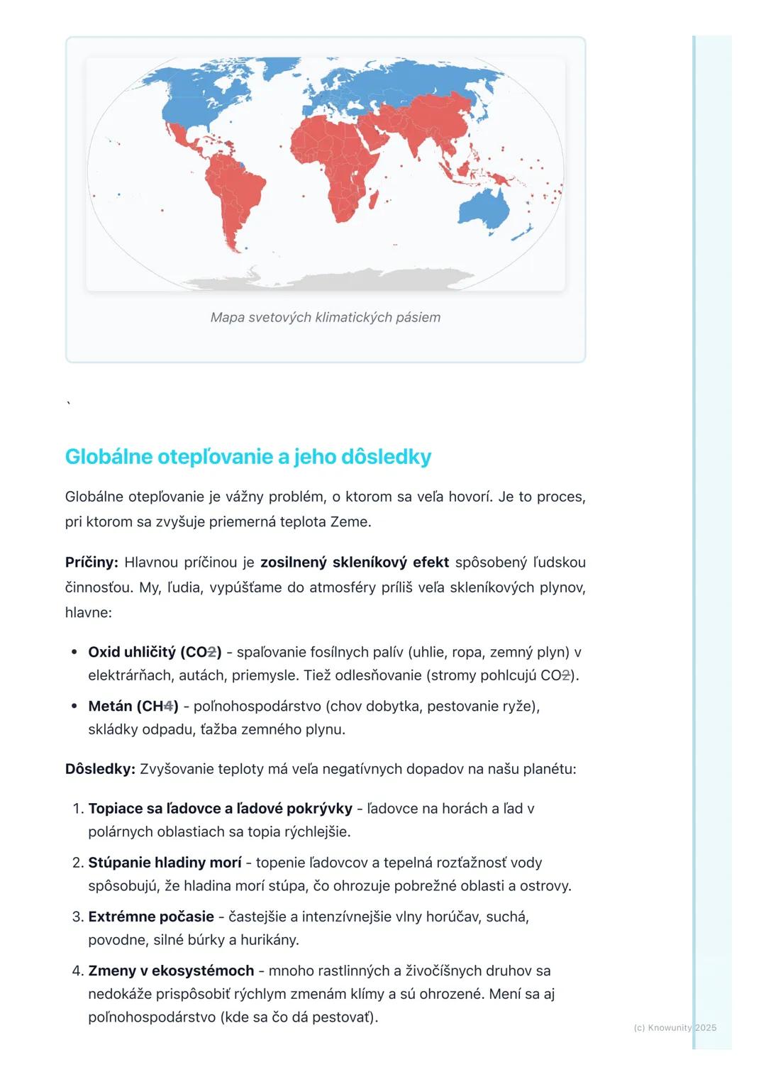 # Atmosféra a podnebie
## Prehľad atmosféry a podnebia
Atmosféra je vlastne taký plynný obal, ktorý obklopuje našu Zem. Je to super
dôleži