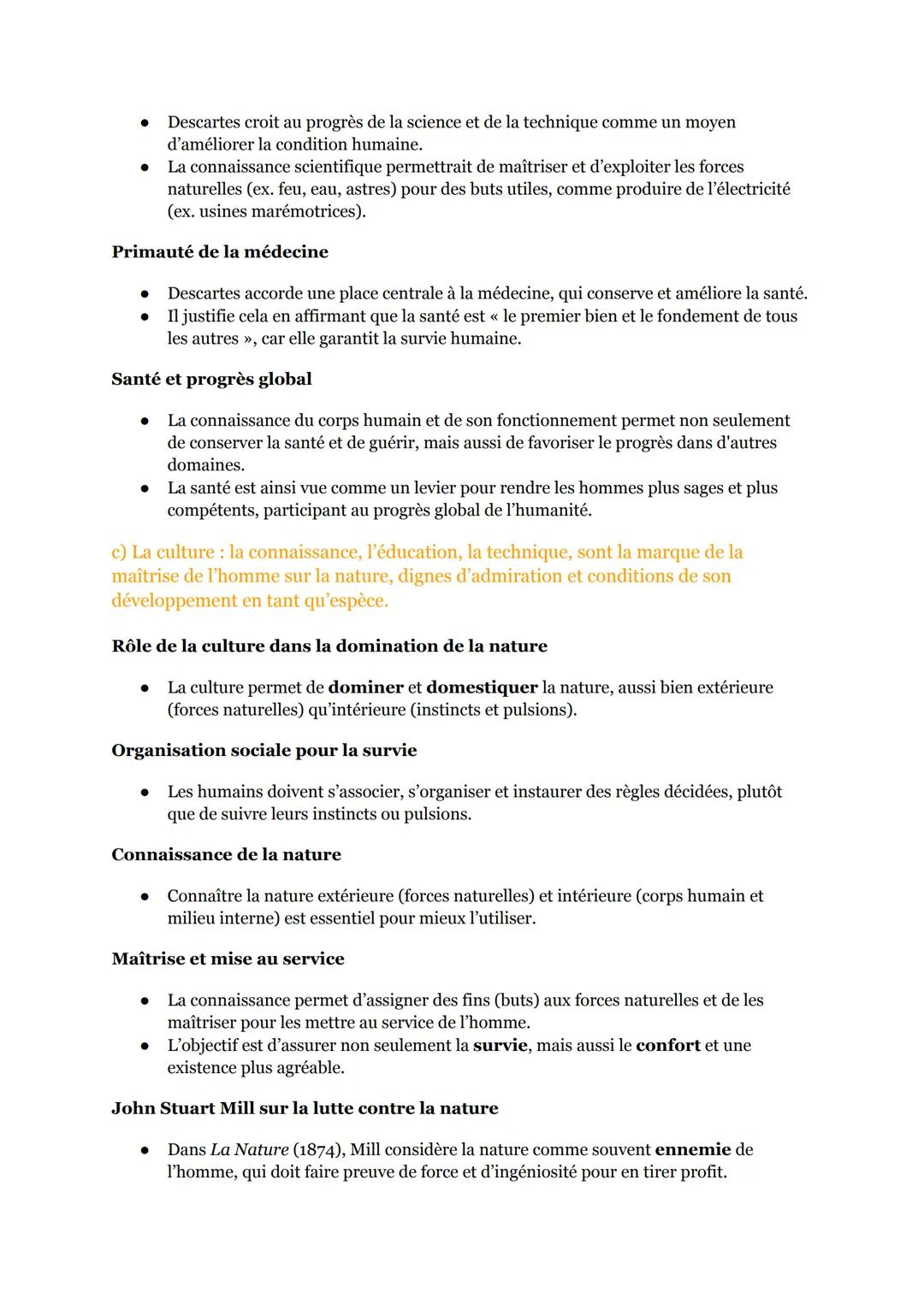 (4/17)
La nature:
(Séquence 2, partie 1)
Introduction :
Question initiale: dominer la nature
* Dominer la nature est-il nécessaire ou contin