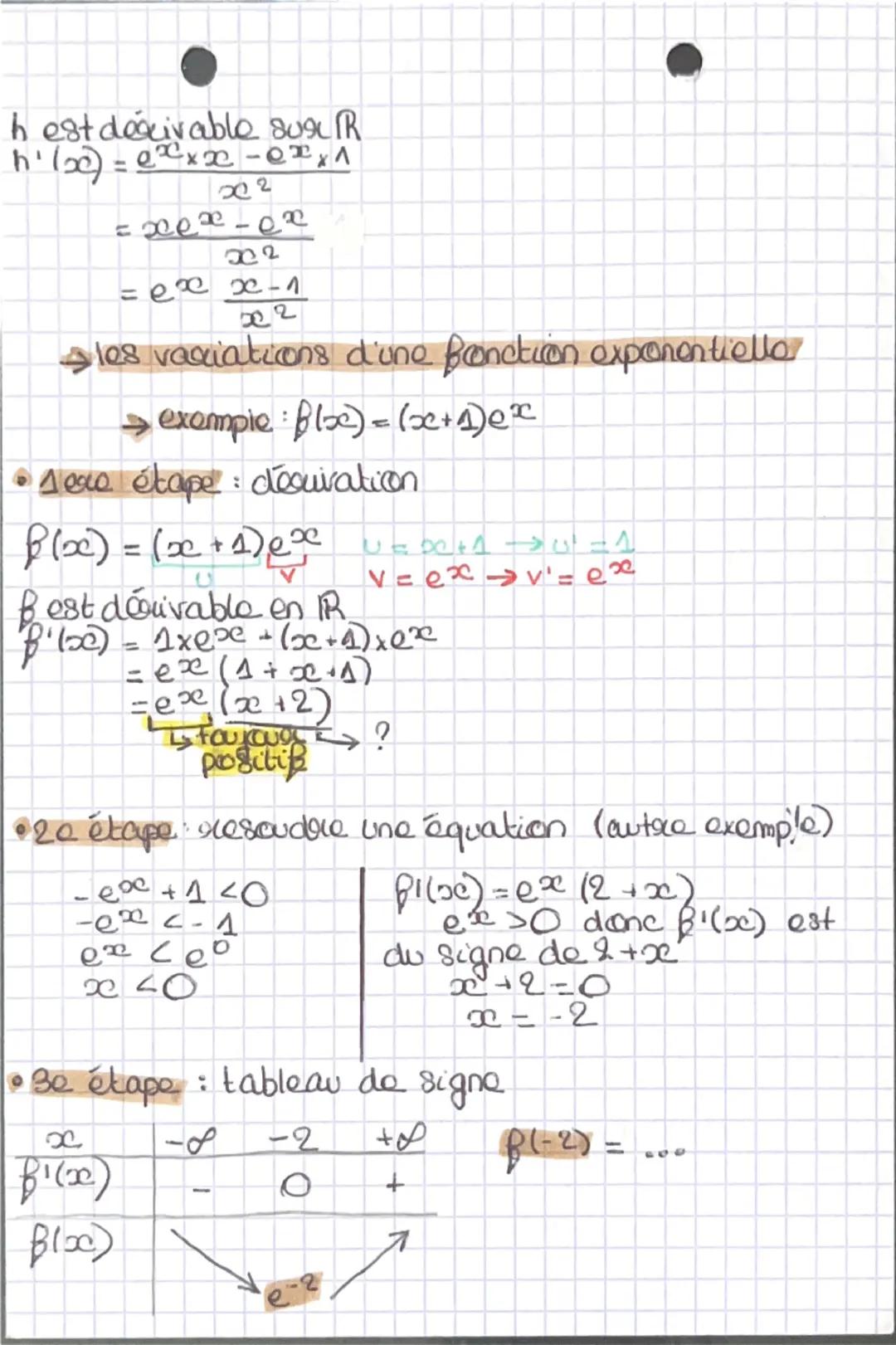 • MATHS.
Exponentielle et suite géométrique
e<sup>a</sup>n = (e<sup>a</sup>)<sup>n</sup>
La suite (e<sup>a</sup>n) est une suite géométrique