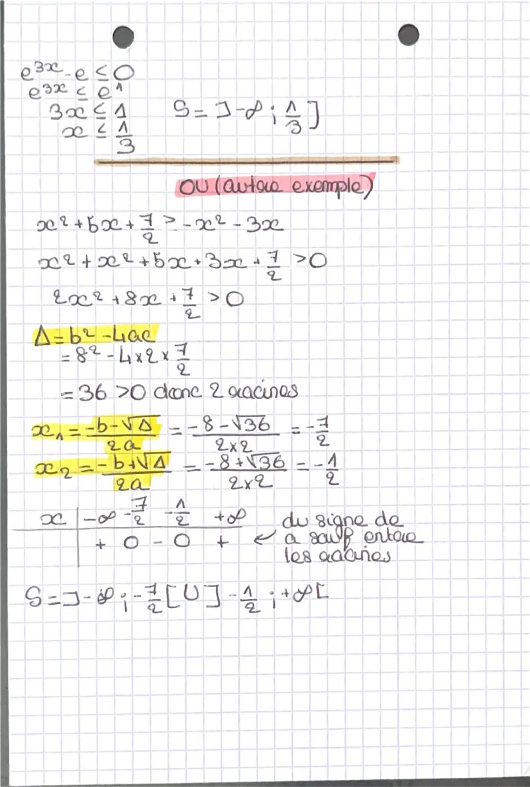• MATHS.
Exponentielle et suite géométrique
e<sup>a</sup>n = (e<sup>a</sup>)<sup>n</sup>
La suite (e<sup>a</sup>n) est une suite géométrique
