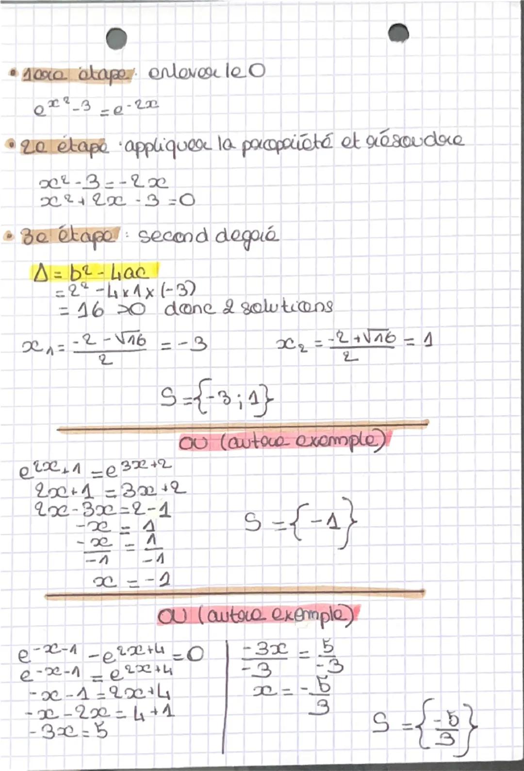 • MATHS.
Exponentielle et suite géométrique
e<sup>a</sup>n = (e<sup>a</sup>)<sup>n</sup>
La suite (e<sup>a</sup>n) est une suite géométrique