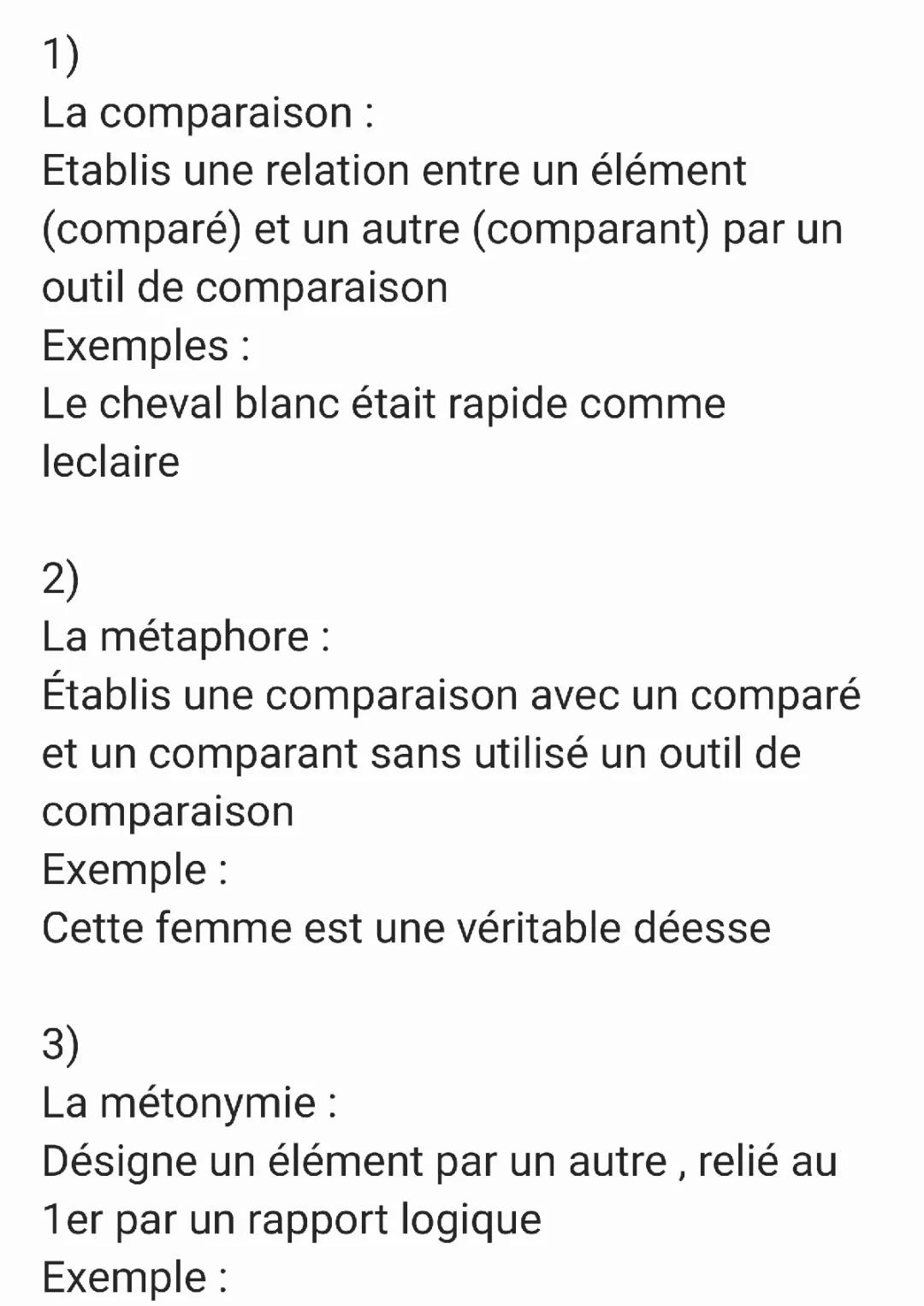 les figures de styles