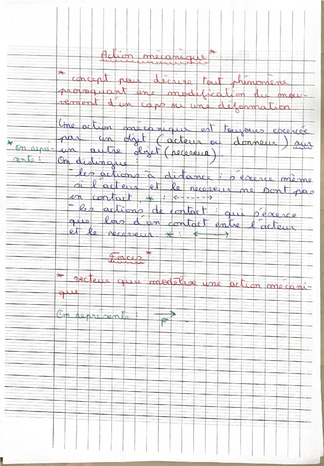 Physique
Mouvement et
interaction
que
une droite
movement est rectiligne
emented
Si la trayectove est: un cercle on
dit que
laise
un demi-ce