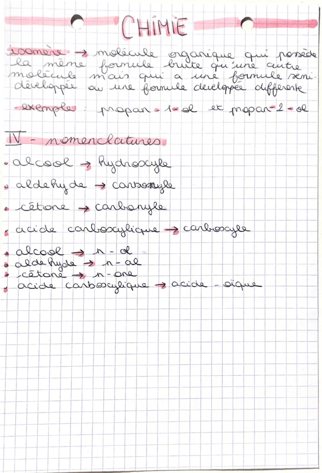 CHIMIE
MOLECULES ORGANIQUES ET D'INTERET
I electrons
BIOLOGIQUE
de valence
carbone
-> 4
hychogène 1
azote 3
oxygène 2
a) les différentes rep