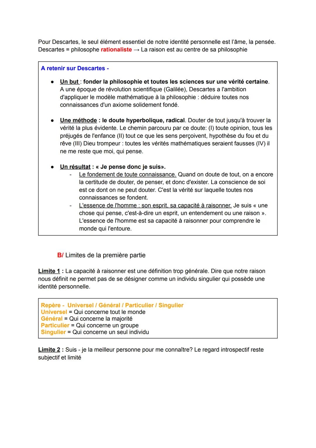 # Chapitre 4: La conscience de soi peut-elle devenir
connaissance de soi ?
Notions abordées: conscience, inconscient, raison, liberté
Intr