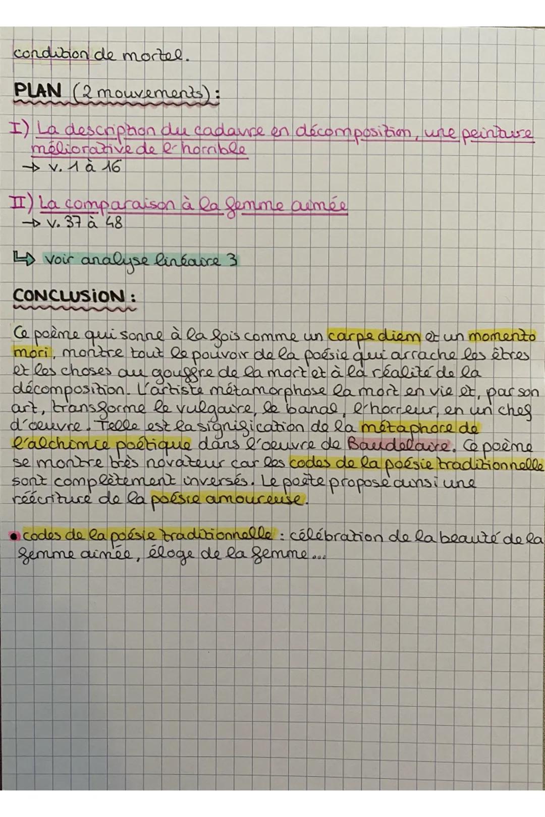 A.L n°3
# Une Charogne
Baudelaire
1857
* Charles Baudelaire: poète du XIXe siècle (1821-1867)
L: voir A.L n°2
## INTRODUCTION:
28° p