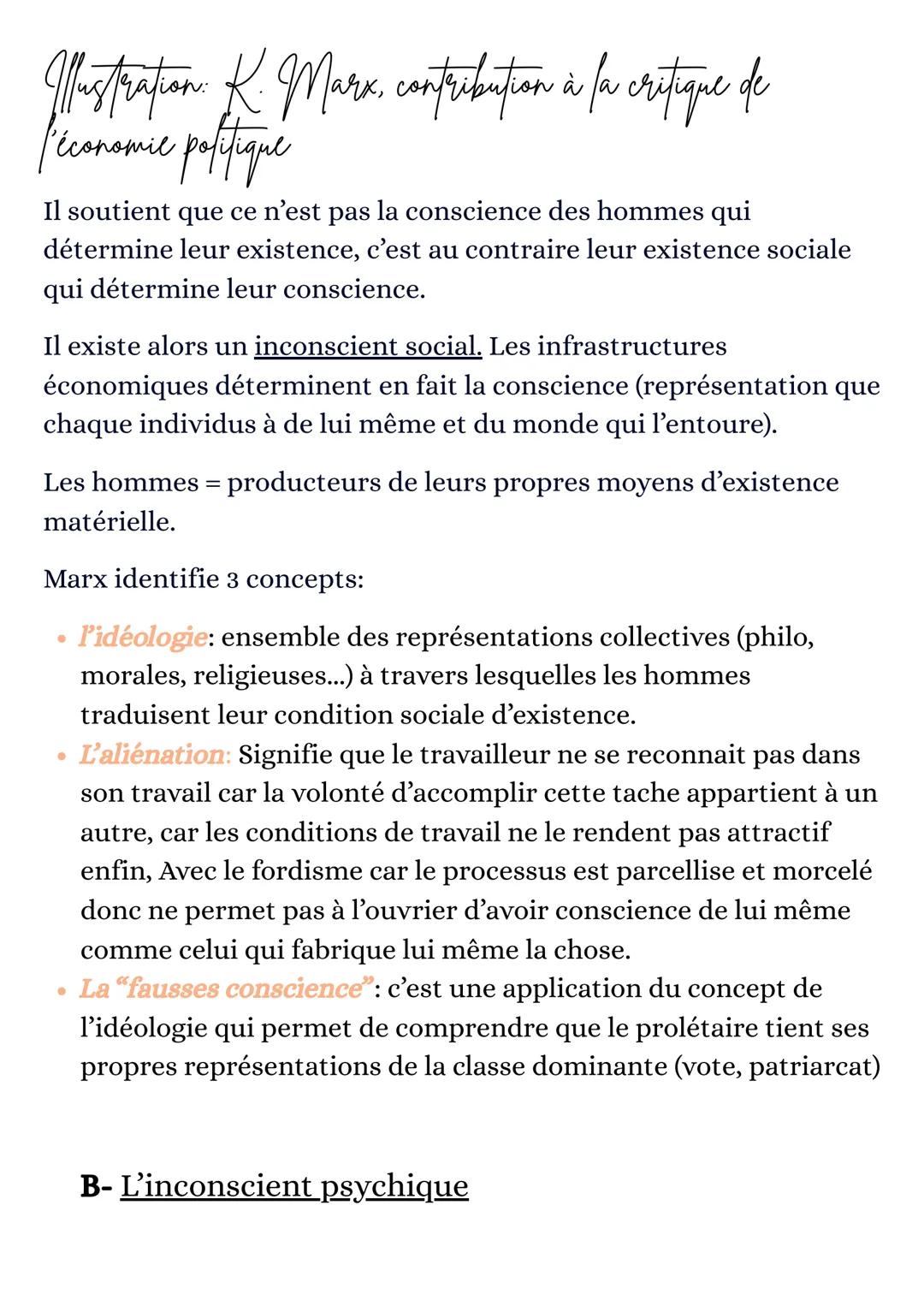 - Perton ne pas être
ne pas être soi même ?
Conscience/ Inconscient
"Soi même":
• identité substantielle
identité personnelle: ses propres é