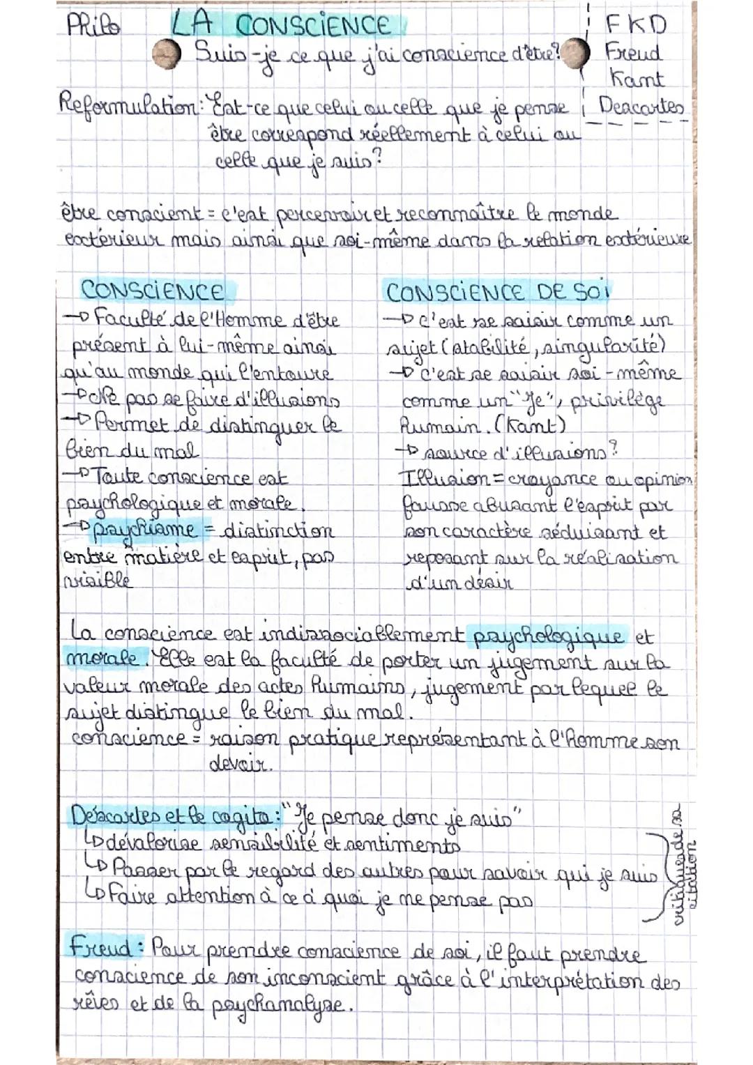 La Conscience