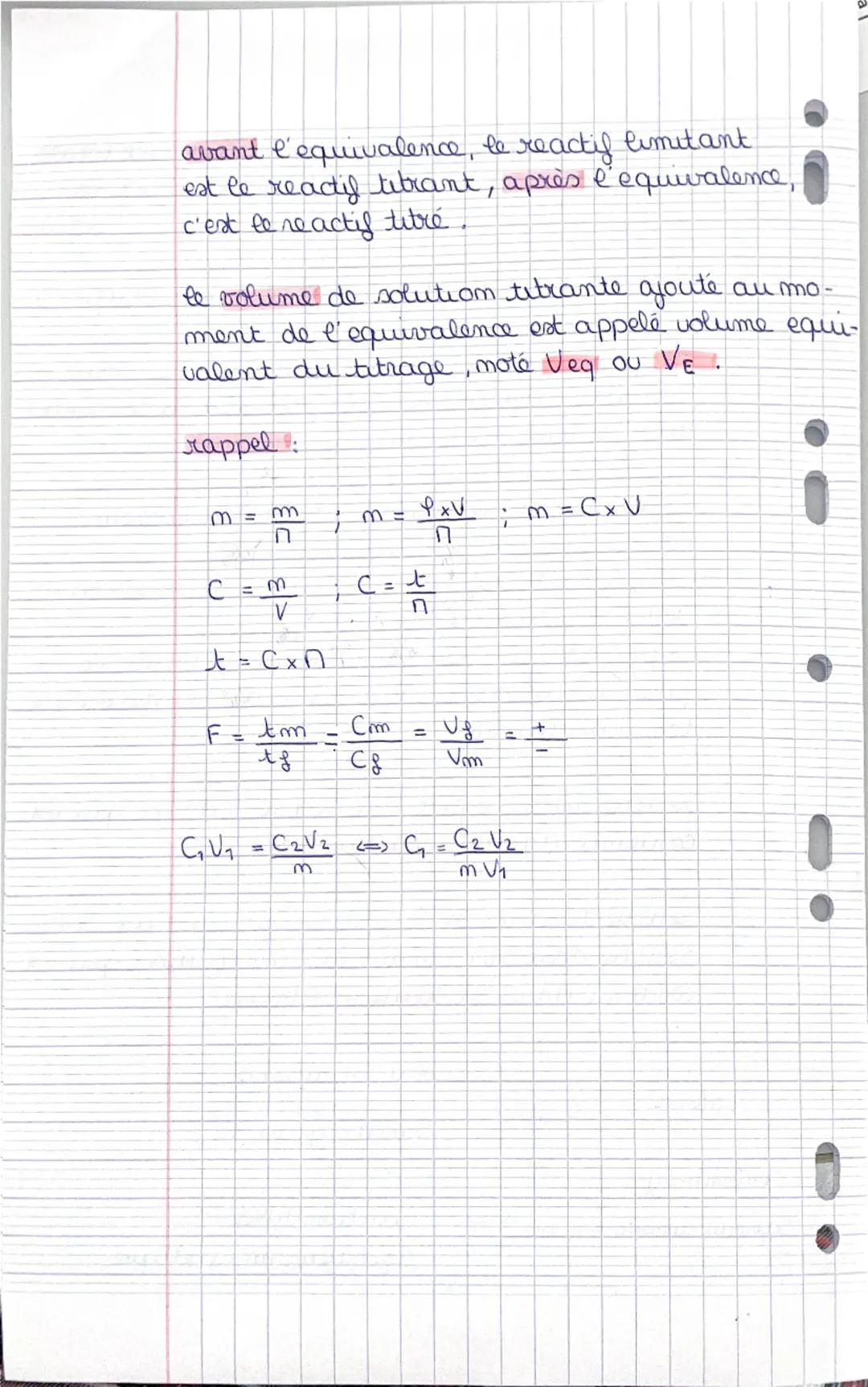 Chapitre V: reactions d'oxydoréduction
reducteur: maté Red, c'est une espèce chimique
capable de perdre un a plusieurs electrons.
2m 2+
Zm →