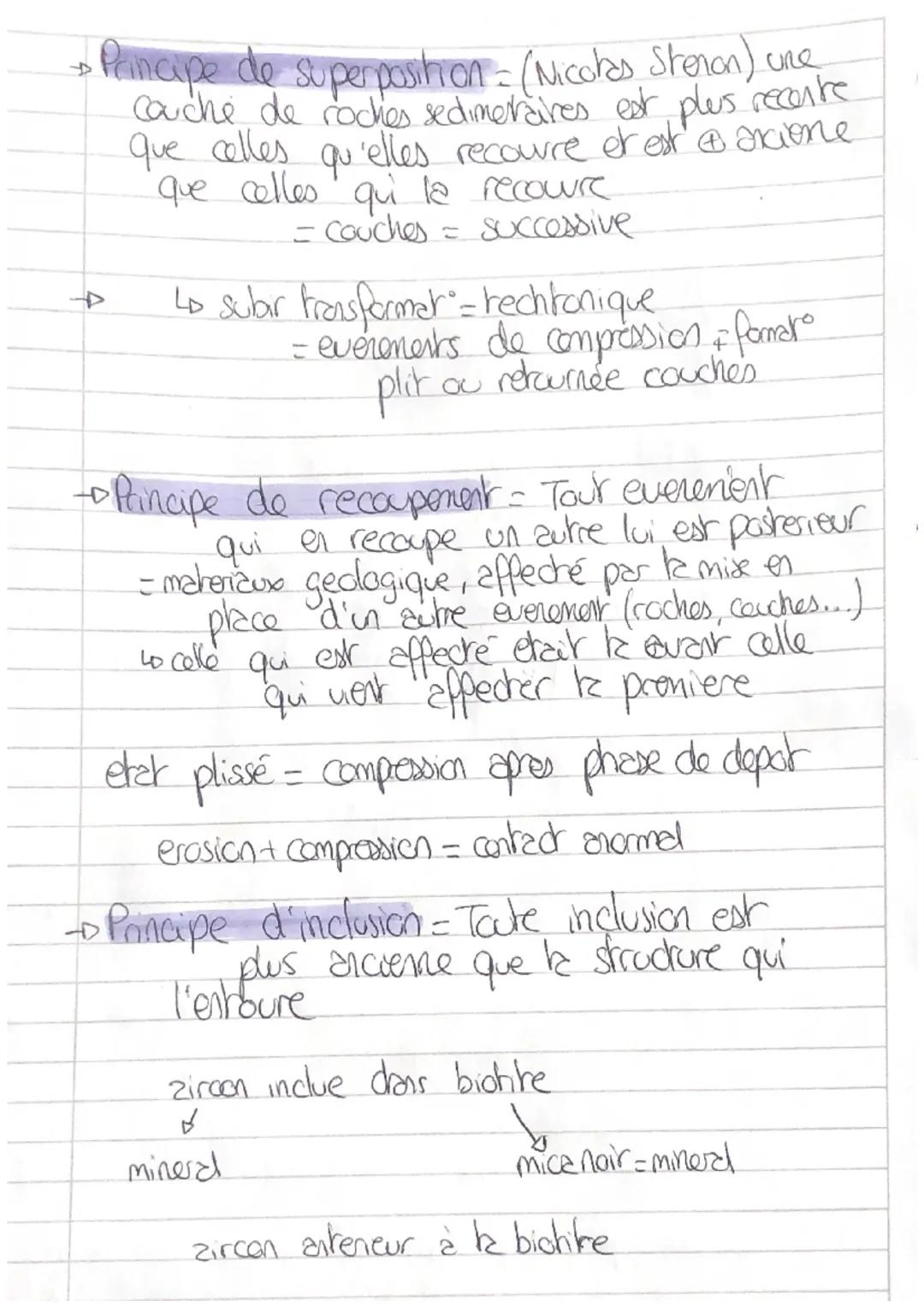 Les Grends Principes
De da
Relative
Daration
daration relative = ordonner des evenements.
geadagiques les uns par rapport aux
aurres
=
- ord