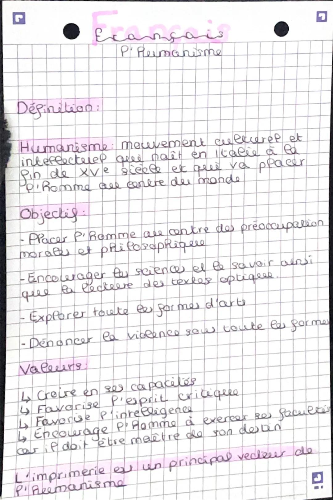 # Français
commentaire
I - étudier le paratexte
L'auteur, l'oeuvre, le mouvement
littéraire = informations pour comprendre
le contexte de l