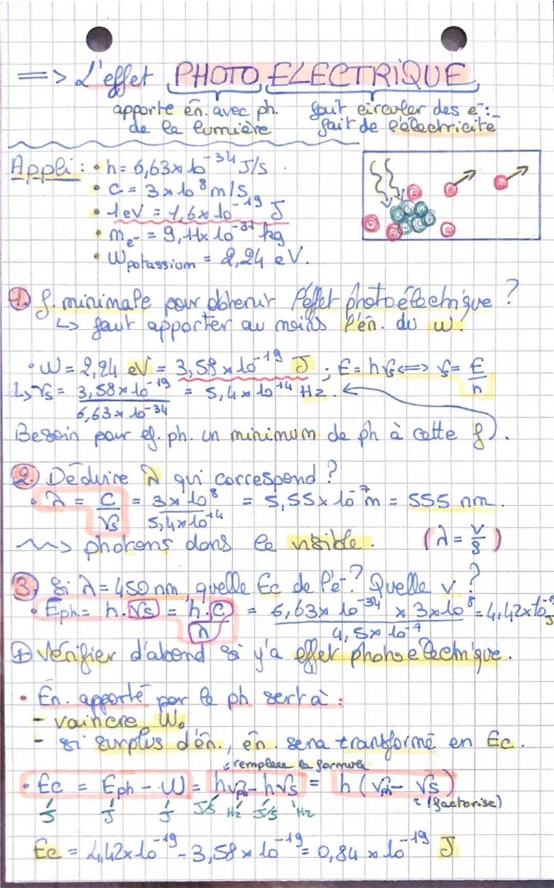 # Description de Pa Pumière
par in gles de photon:
Rappel: ondes électromagnétique.
Rayons | Ravens X | UV | LR | Micro-Ondes | Ondes radi