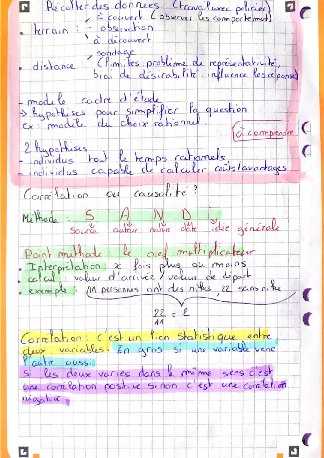 Pour
qu
benef >0
St
recettes budget = benefice A important
Cela est le rôle des économistes.
b. le regard du sociologue
Point methode
le plu